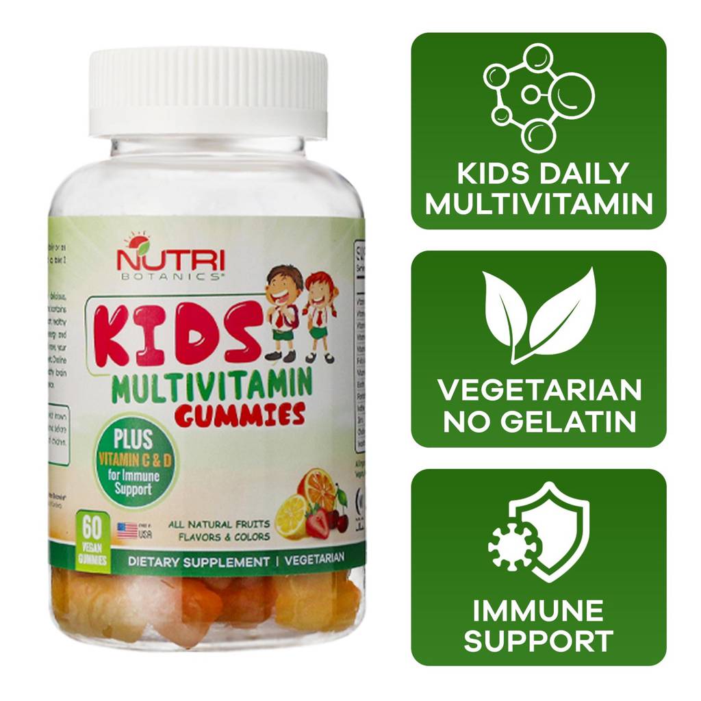 Nutri Botanics Kids Multivitamin Gummies Vegan NTUC FairPrice