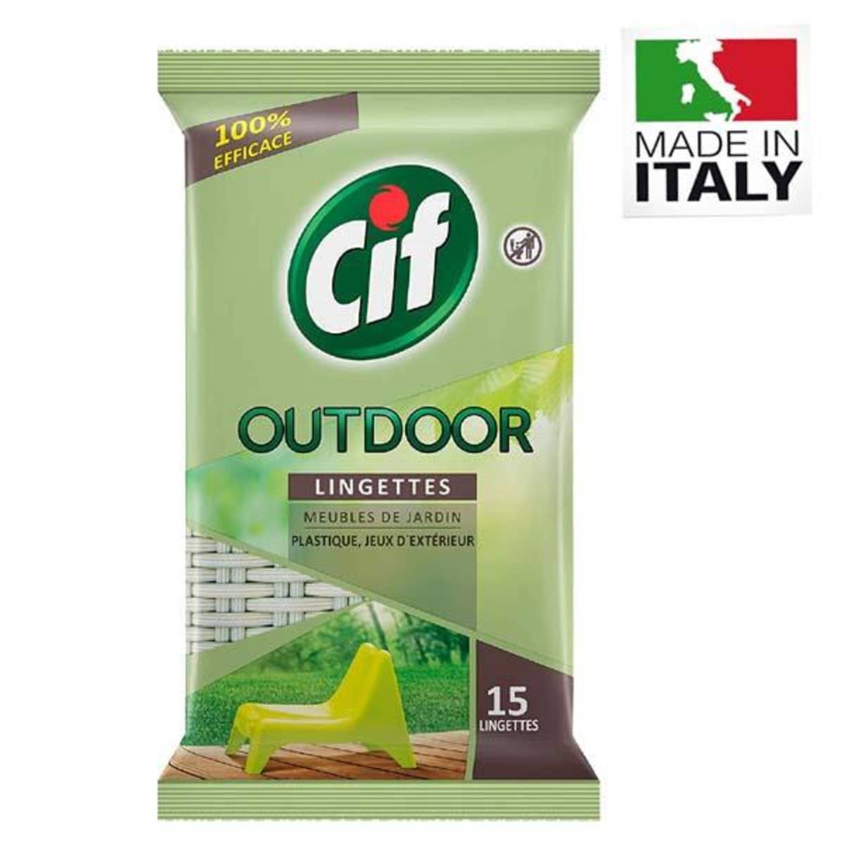 Cif Outdoor Garden Furniture Cleaning Wipes NTUC FairPrice