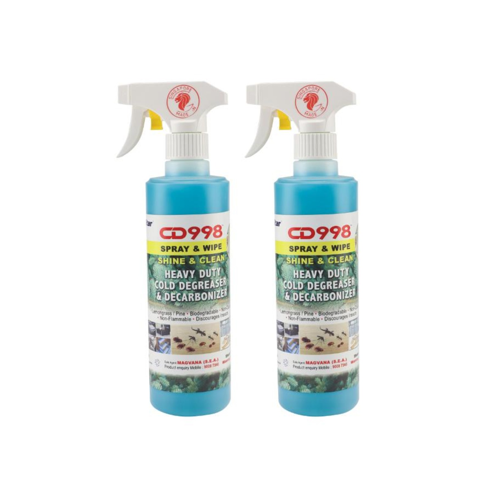 Ecostar Insect Repellent Detergent CD998 500ml*2(Blue) NTUC FairPrice