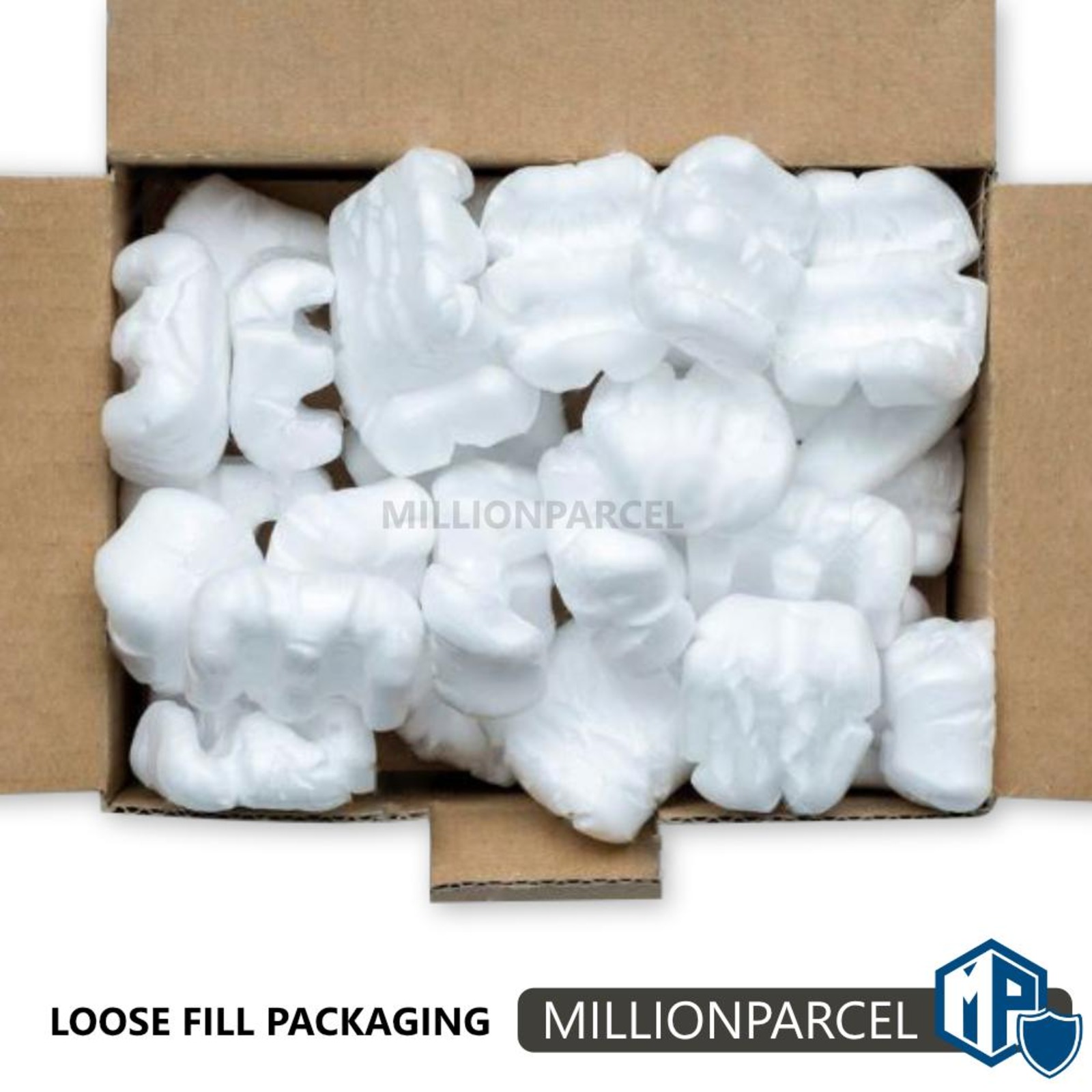 MillionParcel Loose Fill Packing Foam Peanuts 20g/Pack NTUC FairPrice