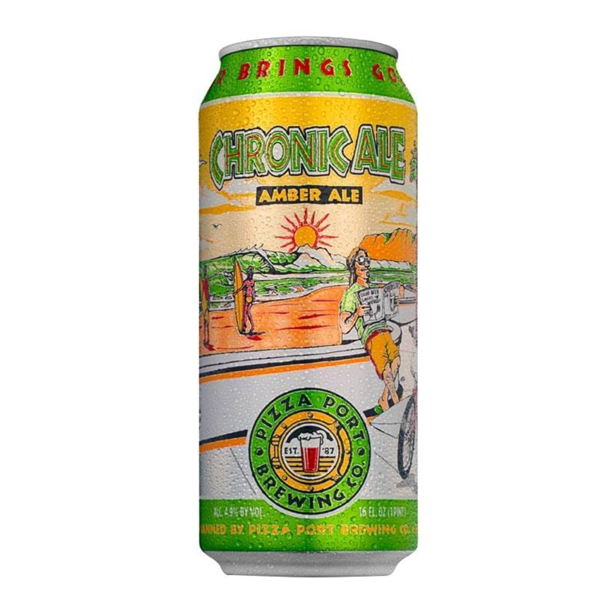 Pizza Port Chronic Amber Ale (Craft Beer) NTUC FairPrice
