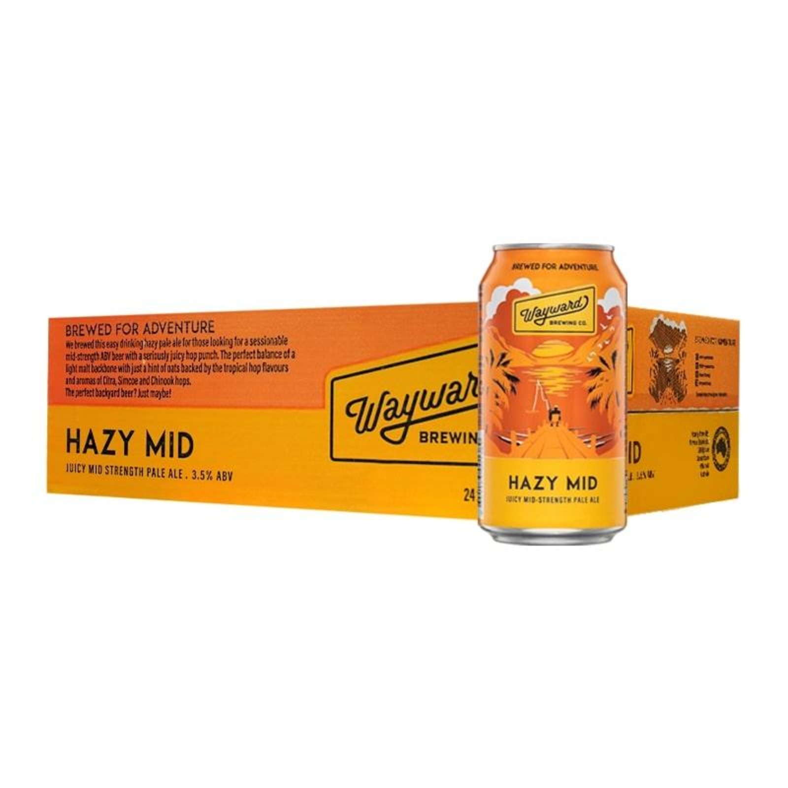 Wayward Hazy MidStrength Ale (Craft Beer) NTUC FairPrice