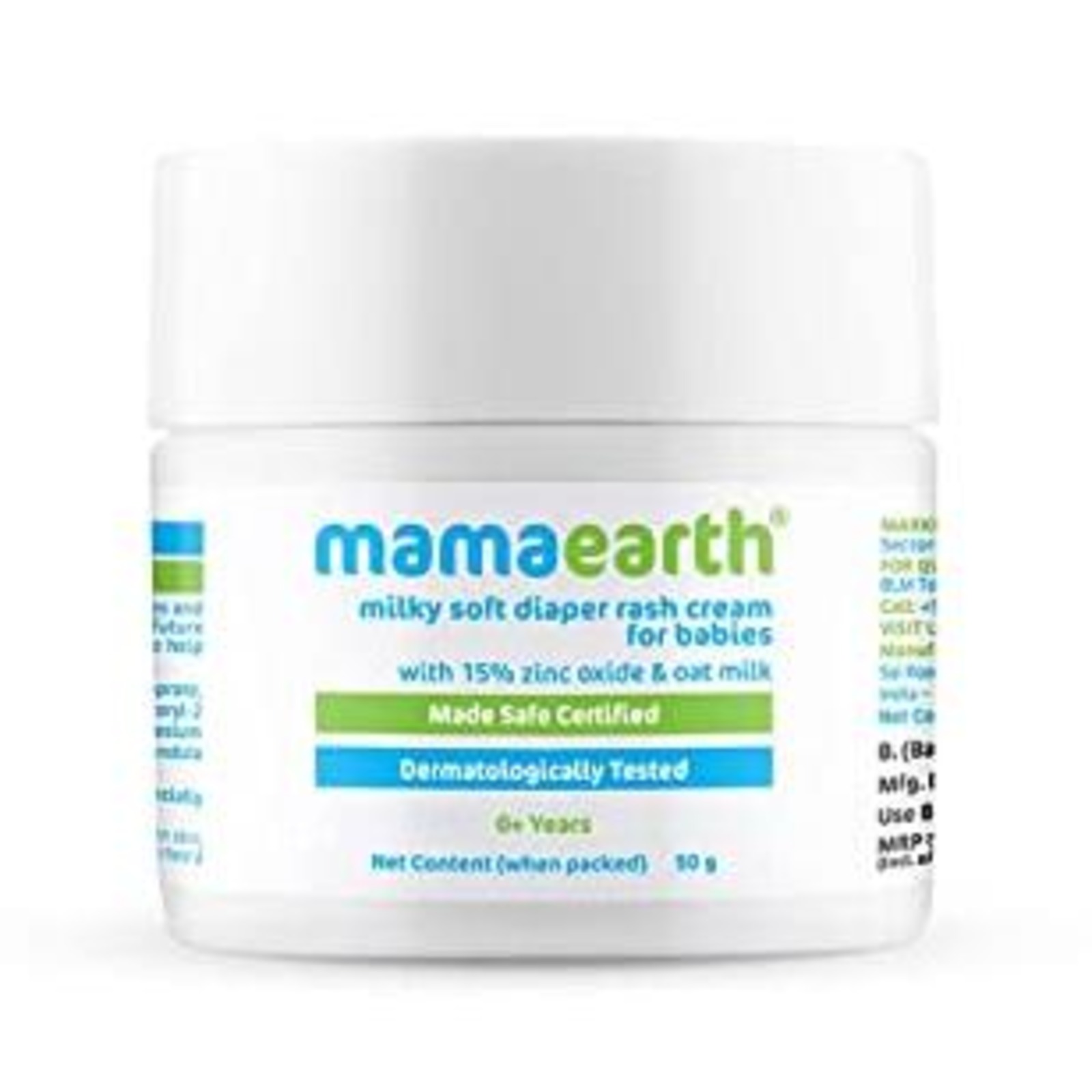 Mamaearth Milky Soft Diaper Rash Cream For Babies NTUC FairPrice