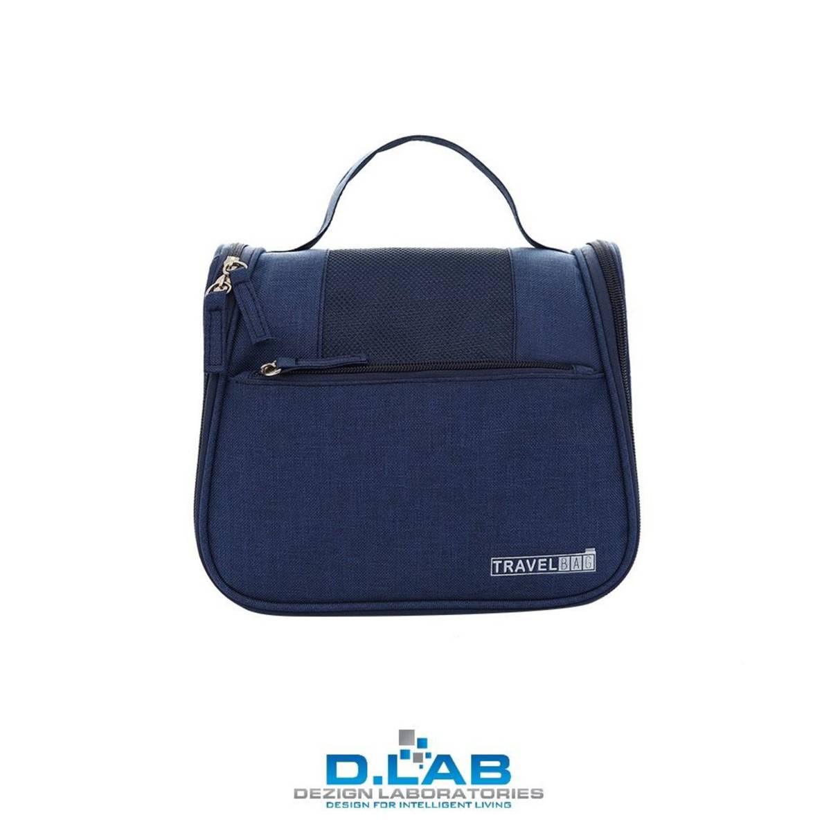 D.LAB Toiletry Travel Bag With Hook (Blue) NTUC FairPrice