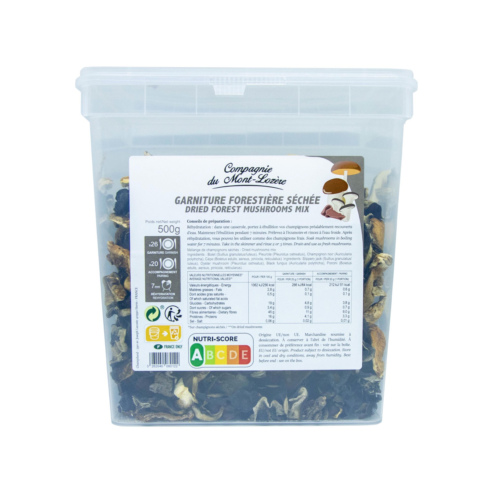 Champiland Mixed Forest Mushroom Dried NTUC FairPrice