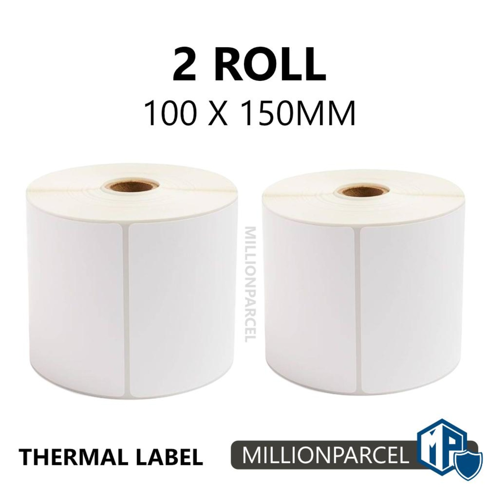 Millionparcel Thermal Printer Label 100 X 150mm 350pc Ntuc Fairprice