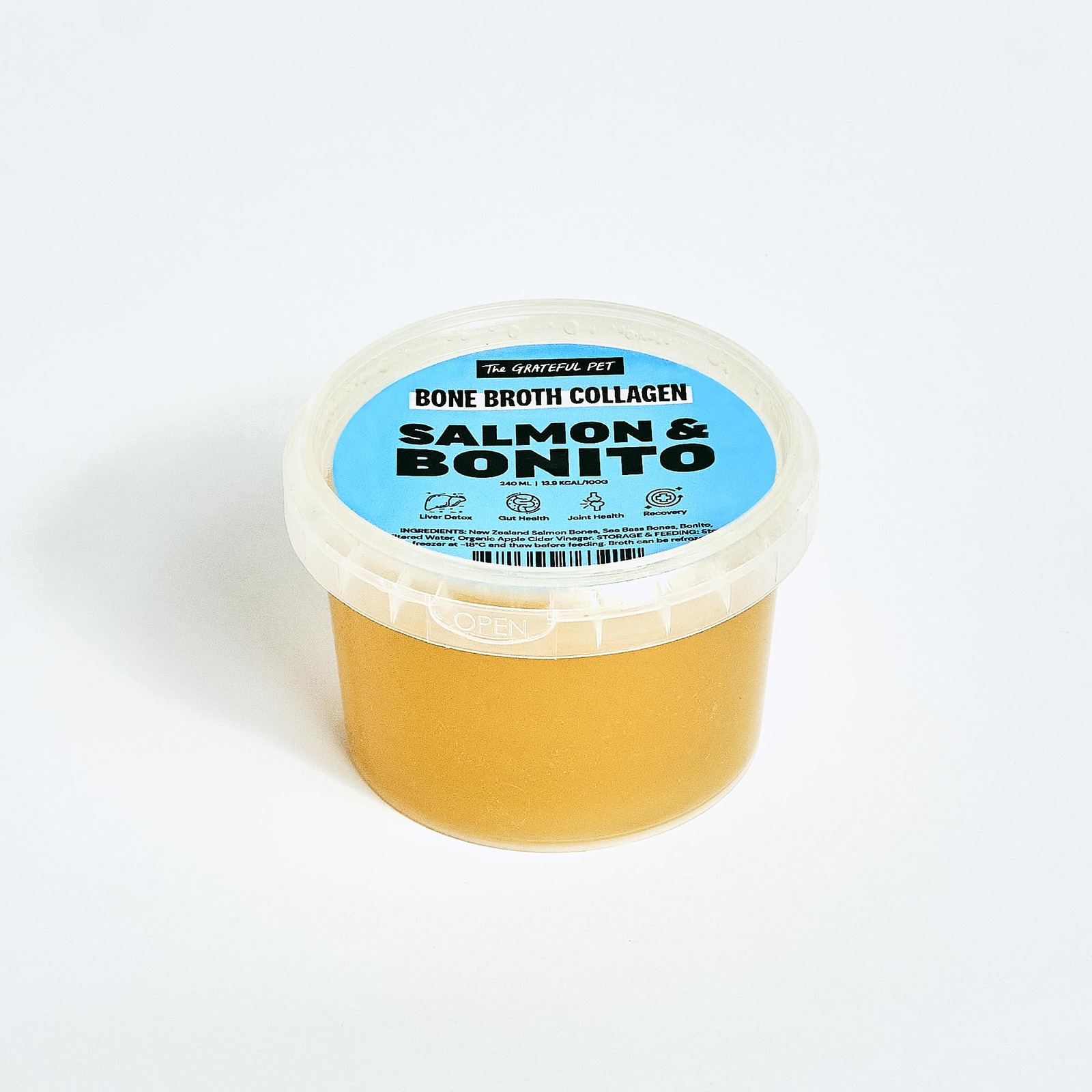 The Grateful Pet Salmon & Bonito Bone Broth NTUC FairPrice