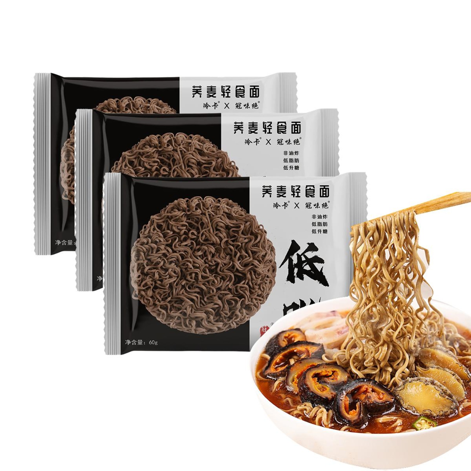 One Sunny Buckwheat Noodle 60g x 3 Packs NTUC FairPrice