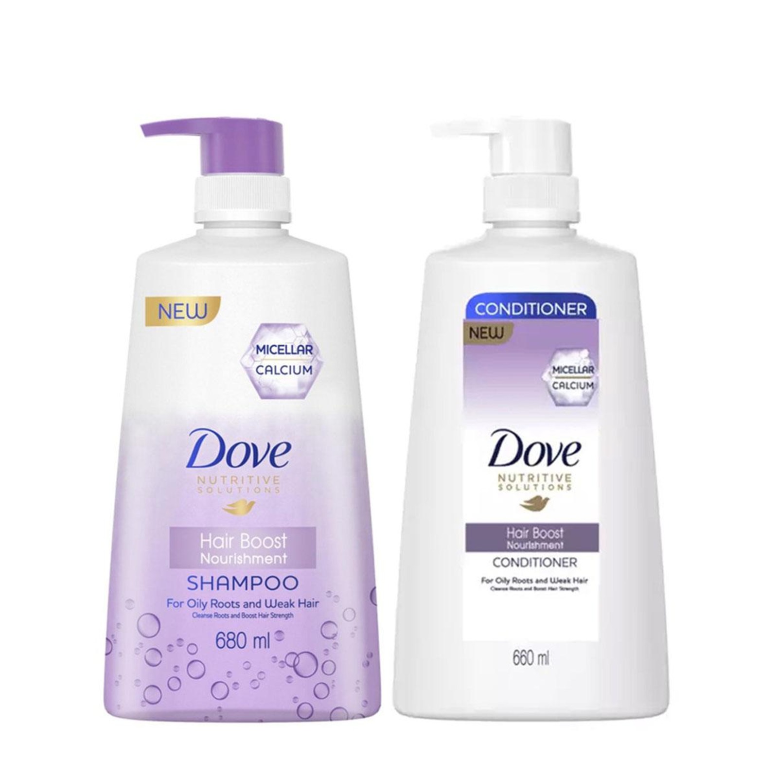 Dove Boost Nourshment Shampoo 680ml & Conditioner 660ml NTUC FairPrice