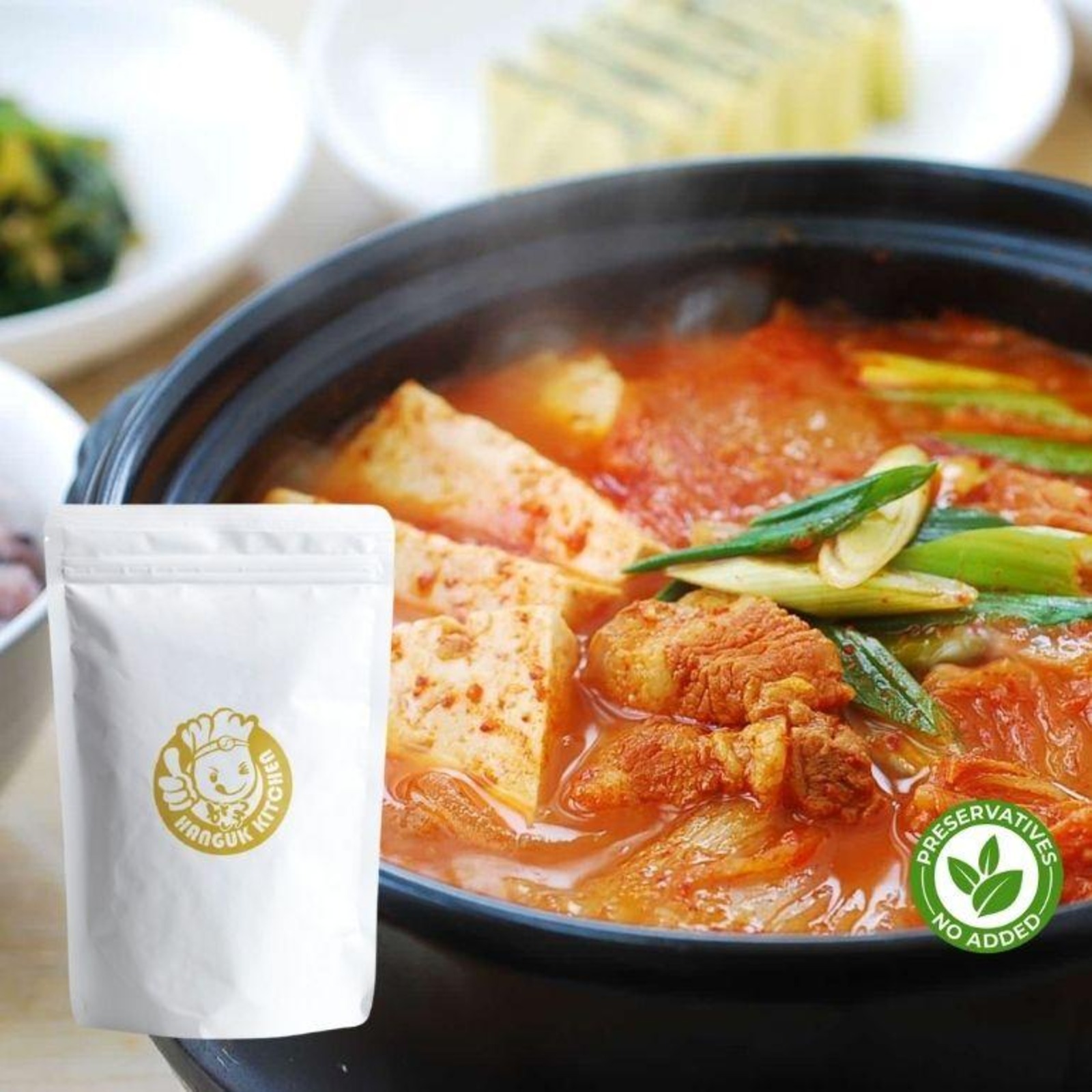 Hanguk Kitchen [HEAT & SERVE] Korean Traditional Kimchi Soup NTUC FairPrice