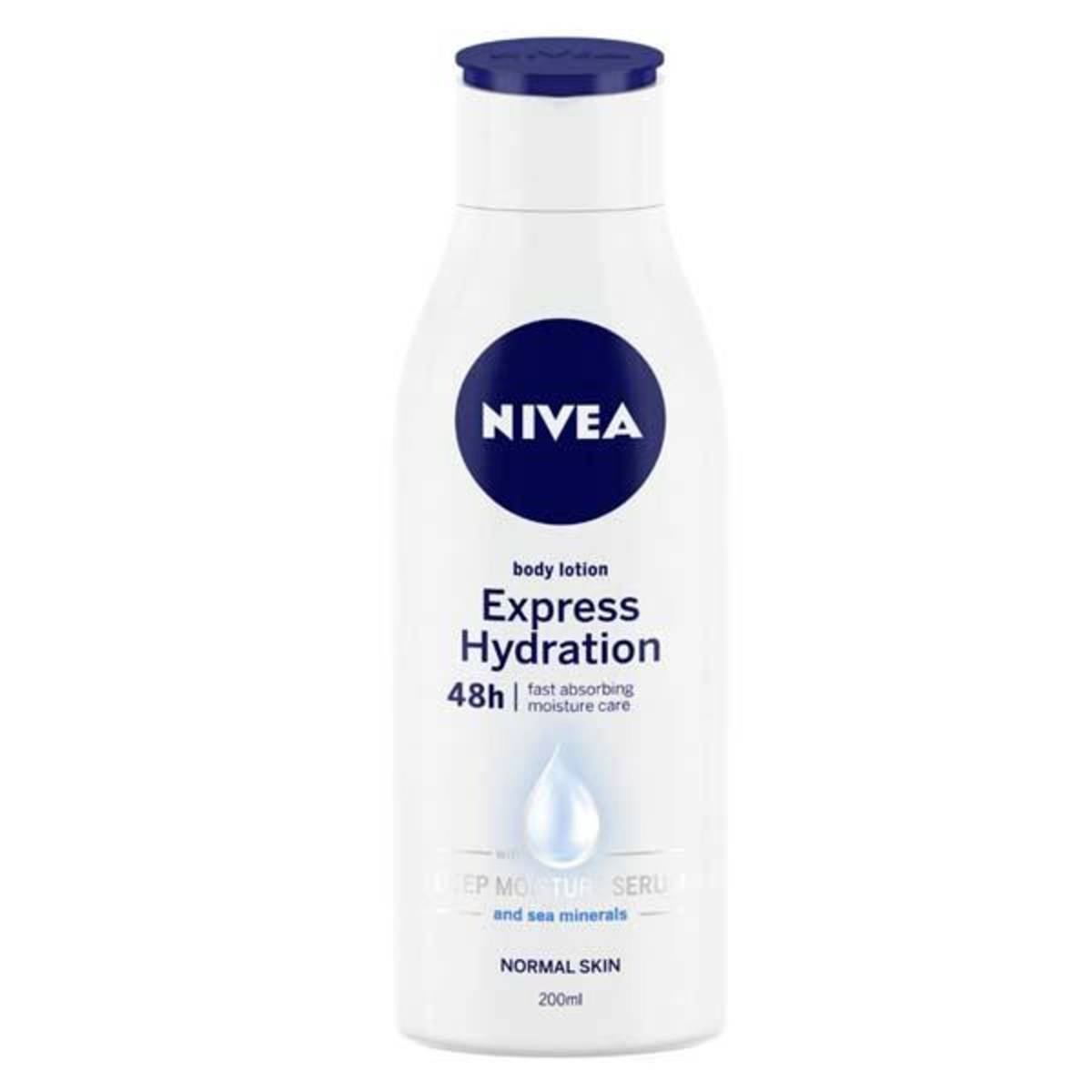 Nivea Express Hydration Body Lotion For Normal skin NTUC FairPrice