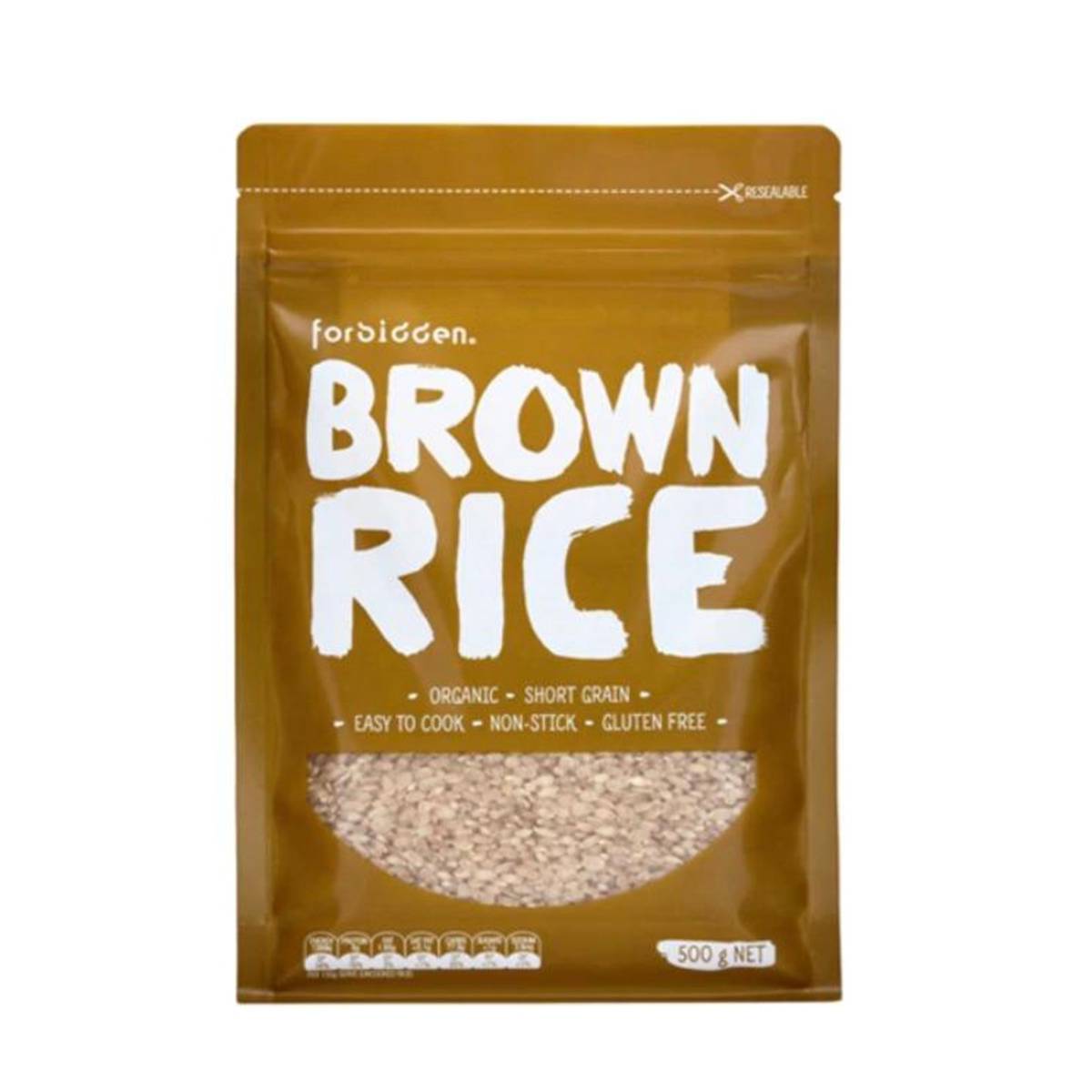 Forbidden Foods Organic Gluten Free Brown Rice NTUC FairPrice