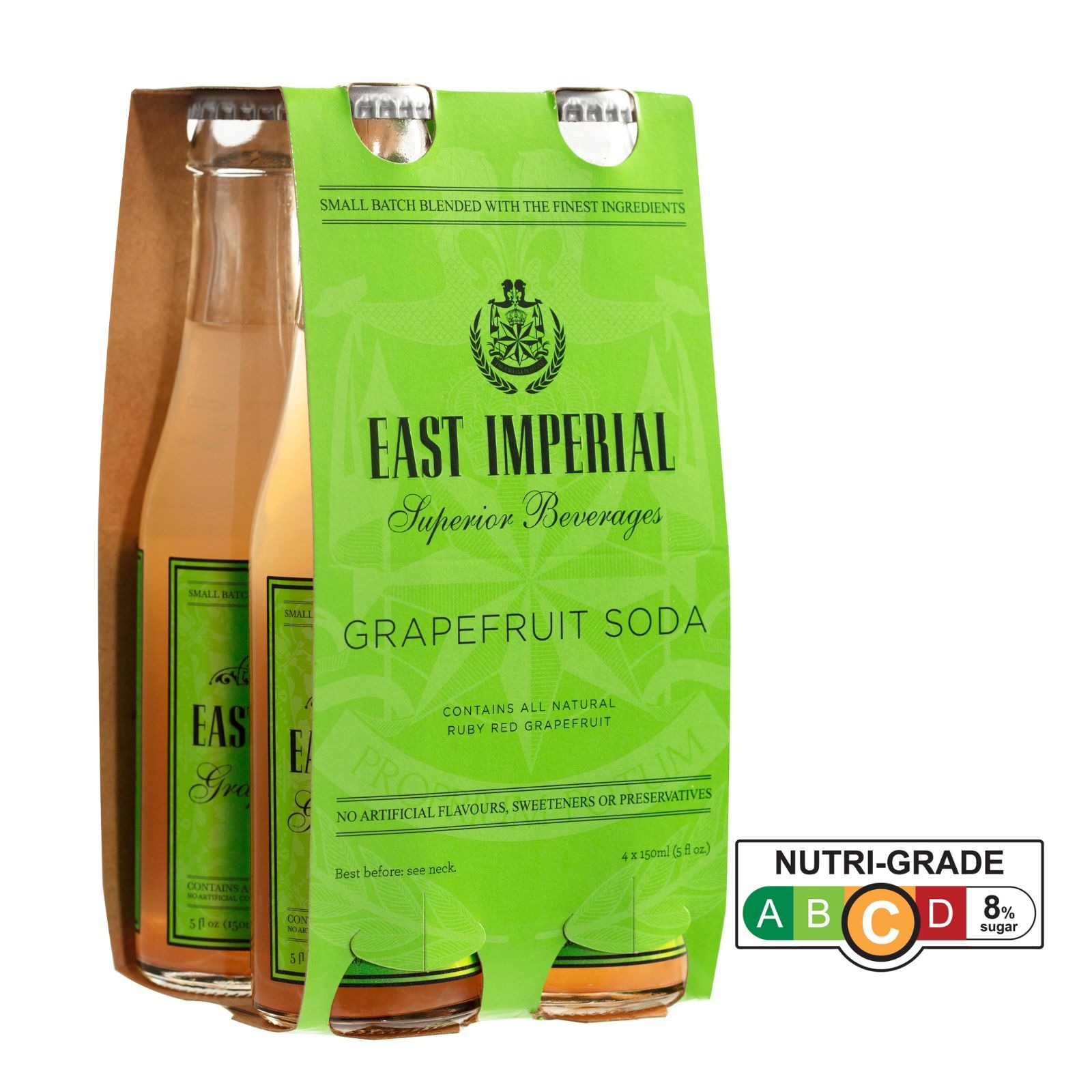 East Imperial Grapefruit Soda Pack of 4 Bottles NTUC FairPrice