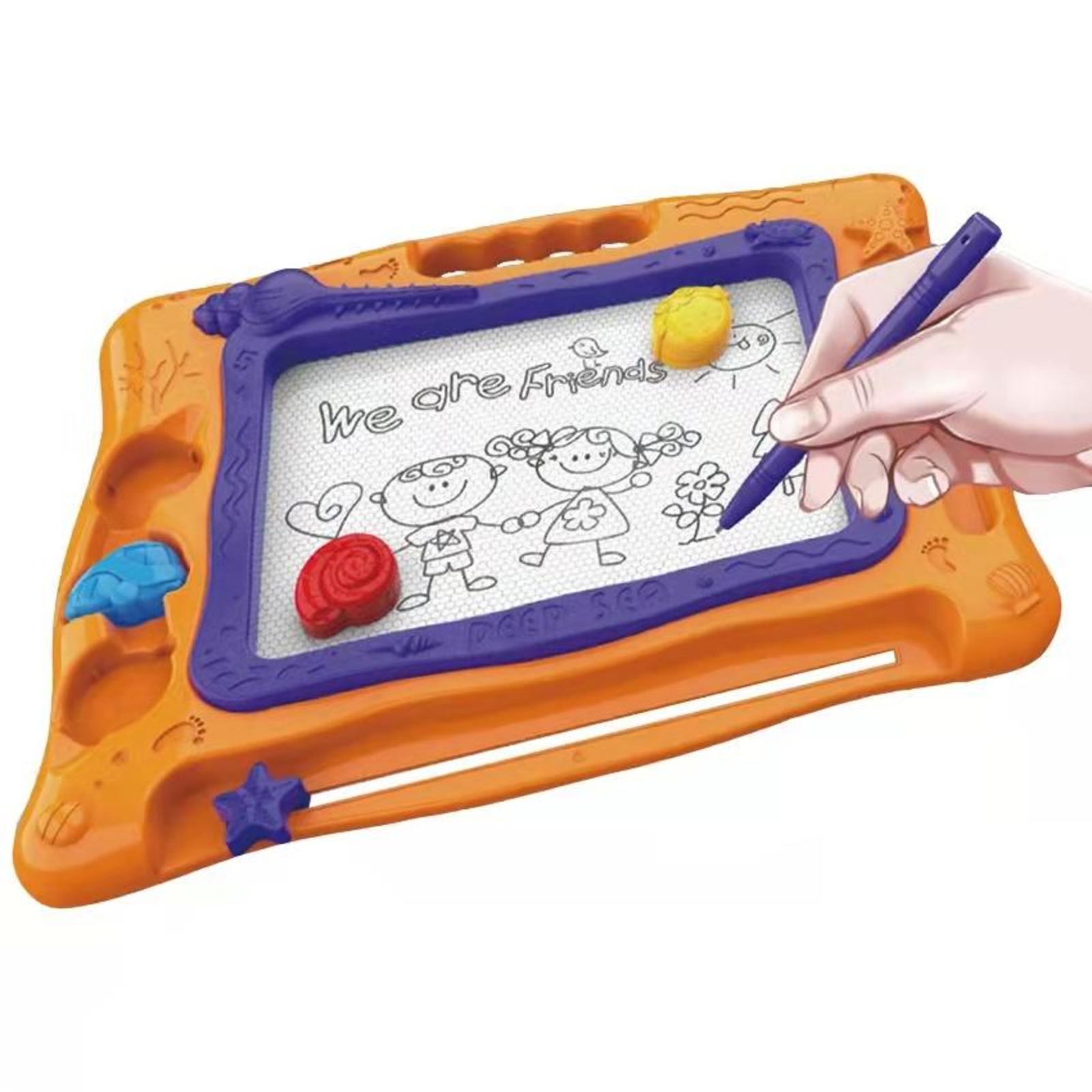 BabySpa Children's Magical Writing and Drawing Board Blue NTUC FairPrice