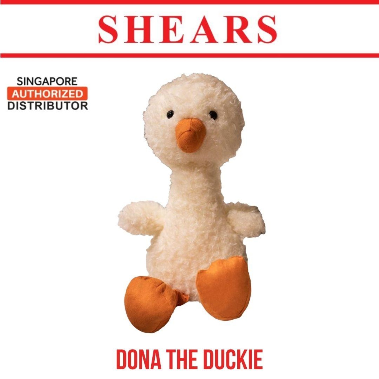Shears Baby Soft Toy Beanie Cuddlies 