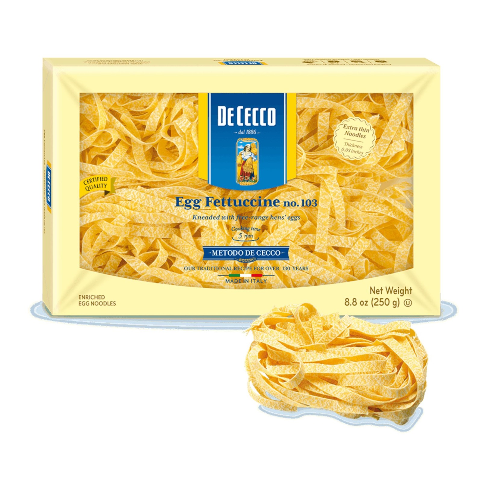 DeCecco Fettuccine Matass N103 NTUC FairPrice