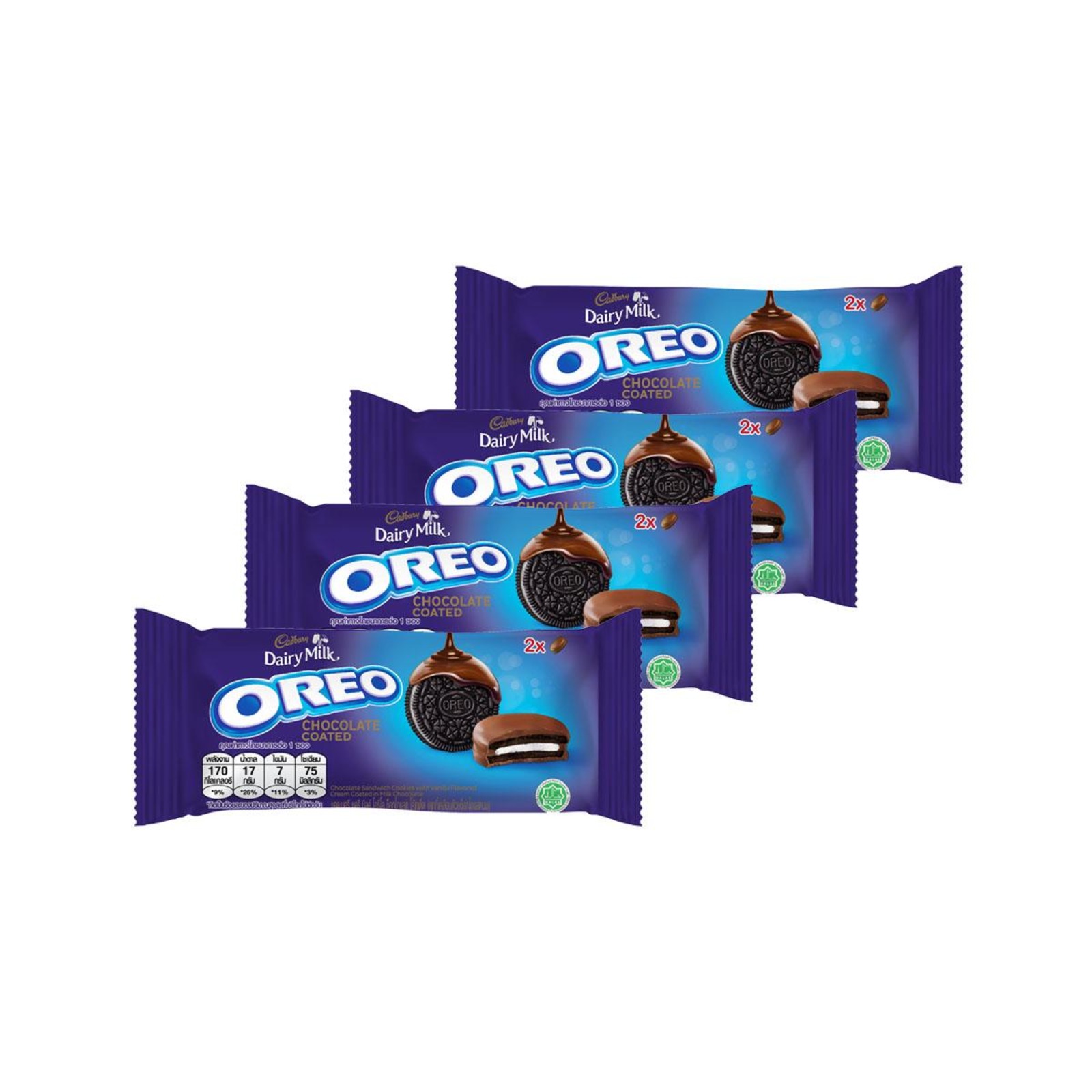 Oreo Dairy Milk Oreo Enrobed Bundle of 4 NTUC FairPrice