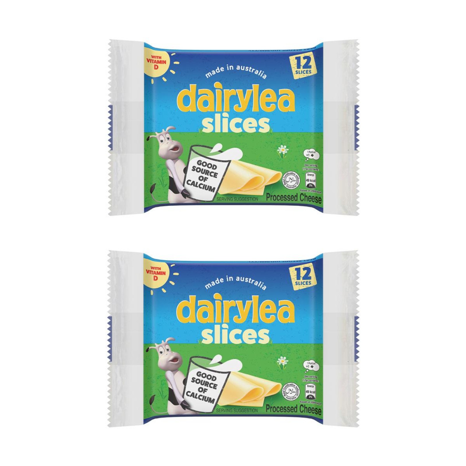 Dairylea Cheese Singles (12 Slices) Bundle of 2 NTUC FairPrice