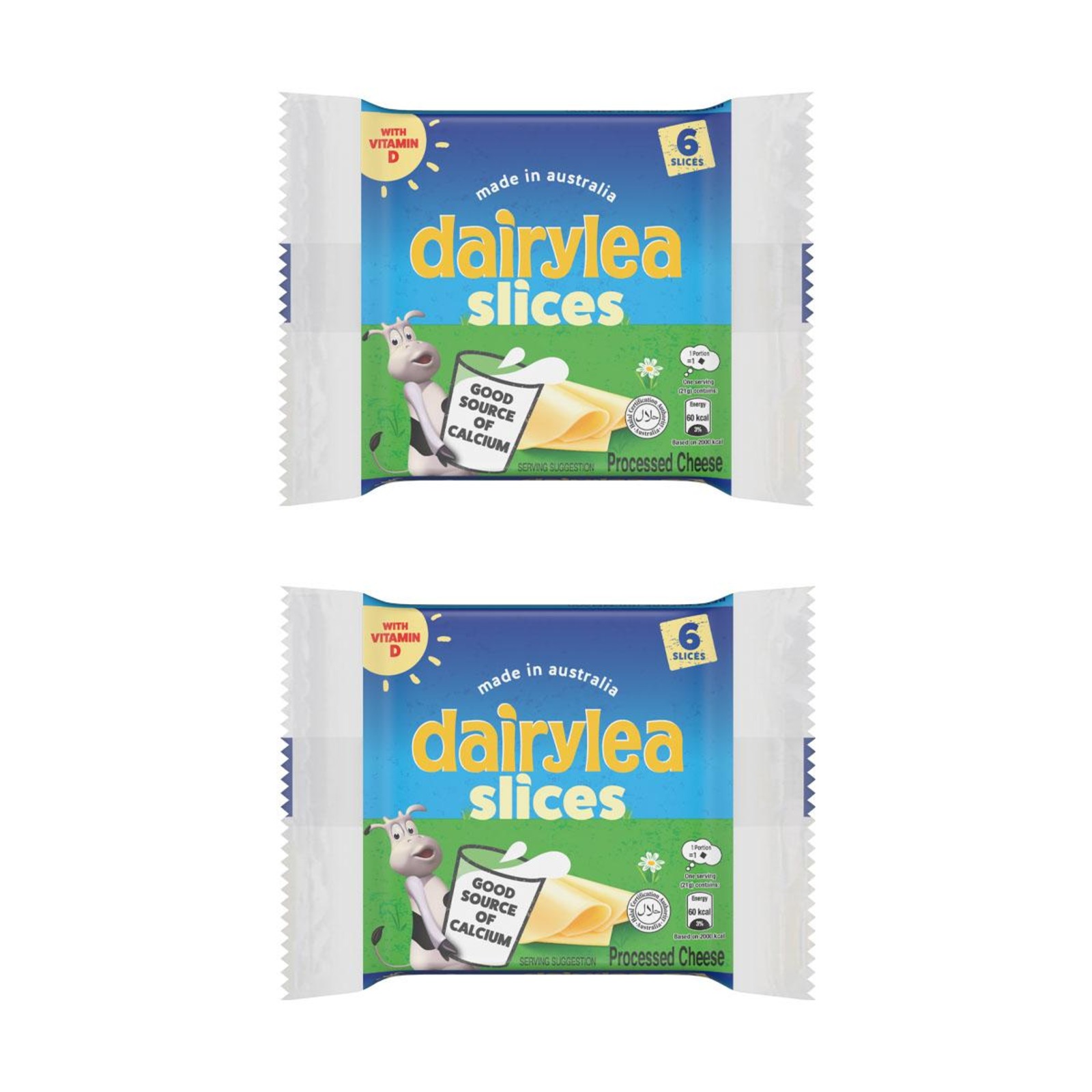 Dairylea Cheese Singles (6 Slices) Bundle of 2 NTUC FairPrice