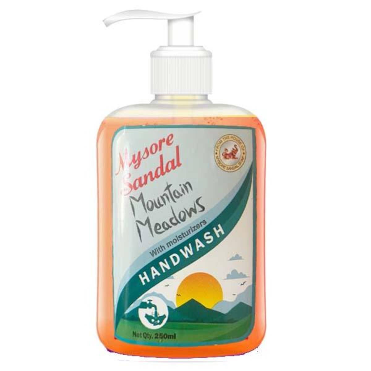 Mysore Sandal Mountain Meadows Moisturising Handwash NTUC FairPrice