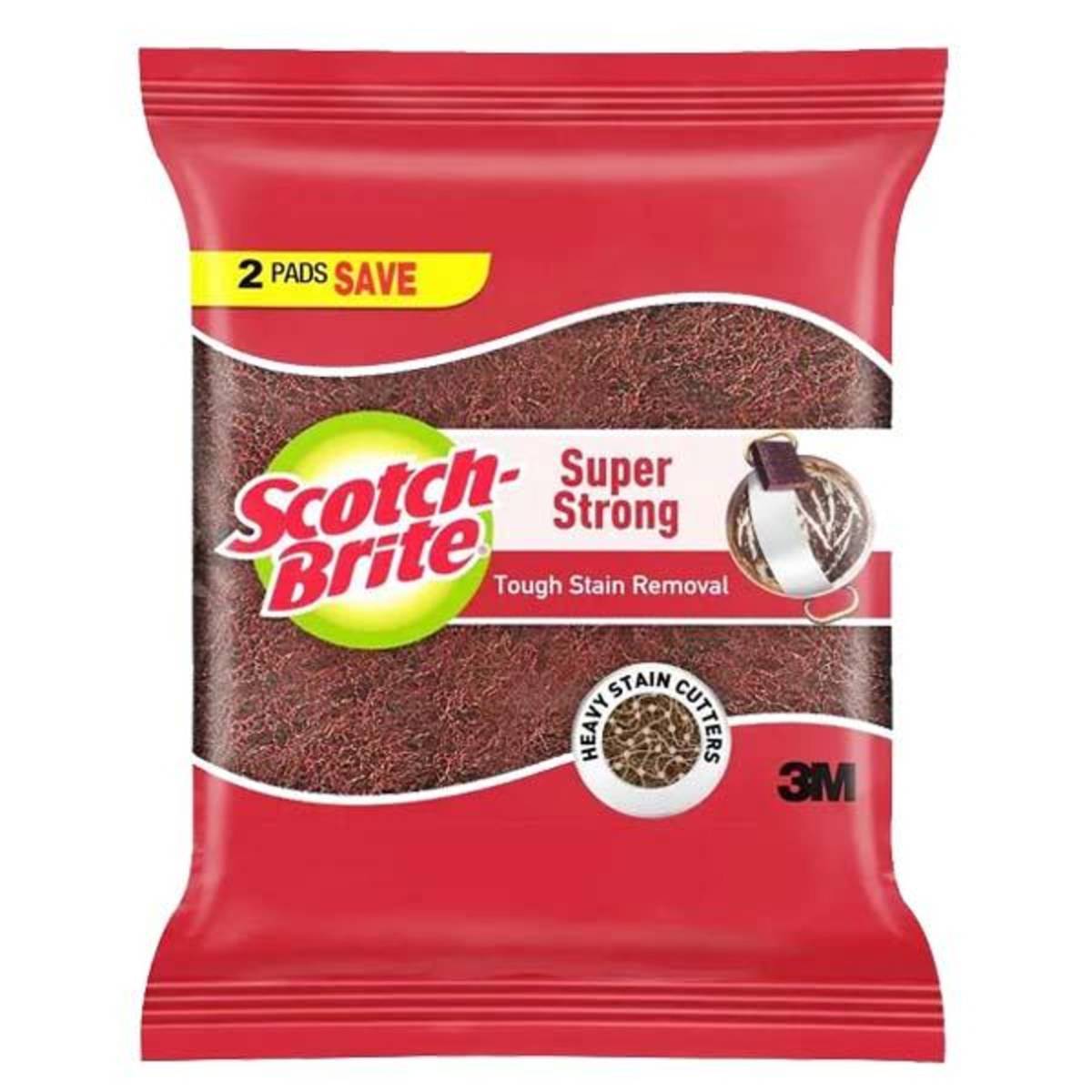 3M ScotchBrite Super Strong Scrub Pad for Tough Stain Remova NTUC