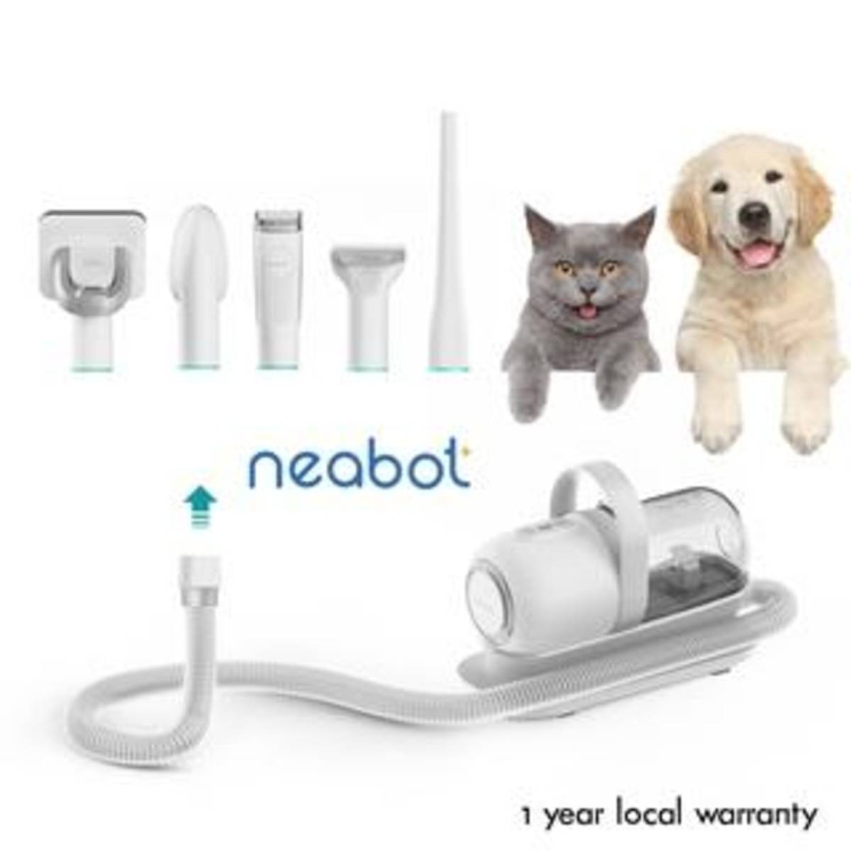 ForFurryFriends Neabot Pet Grooming Kit & Vacuum NTUC FairPrice