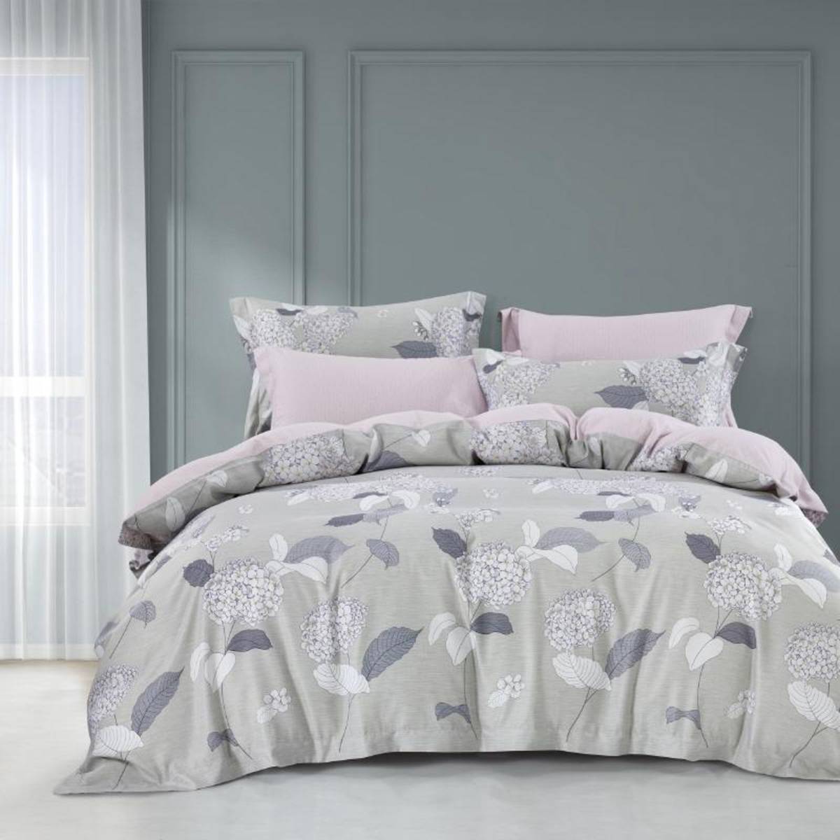 Epitex HS1271 1200TC Hybrid Silk Fitted Bedsheet Set Single NTUC