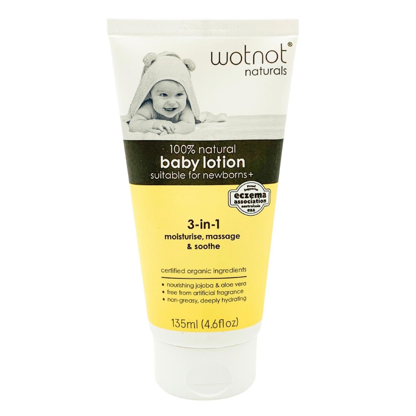 Wotnot Naturals 100 Natural & Organic Baby Body Lotion NTUC FairPrice