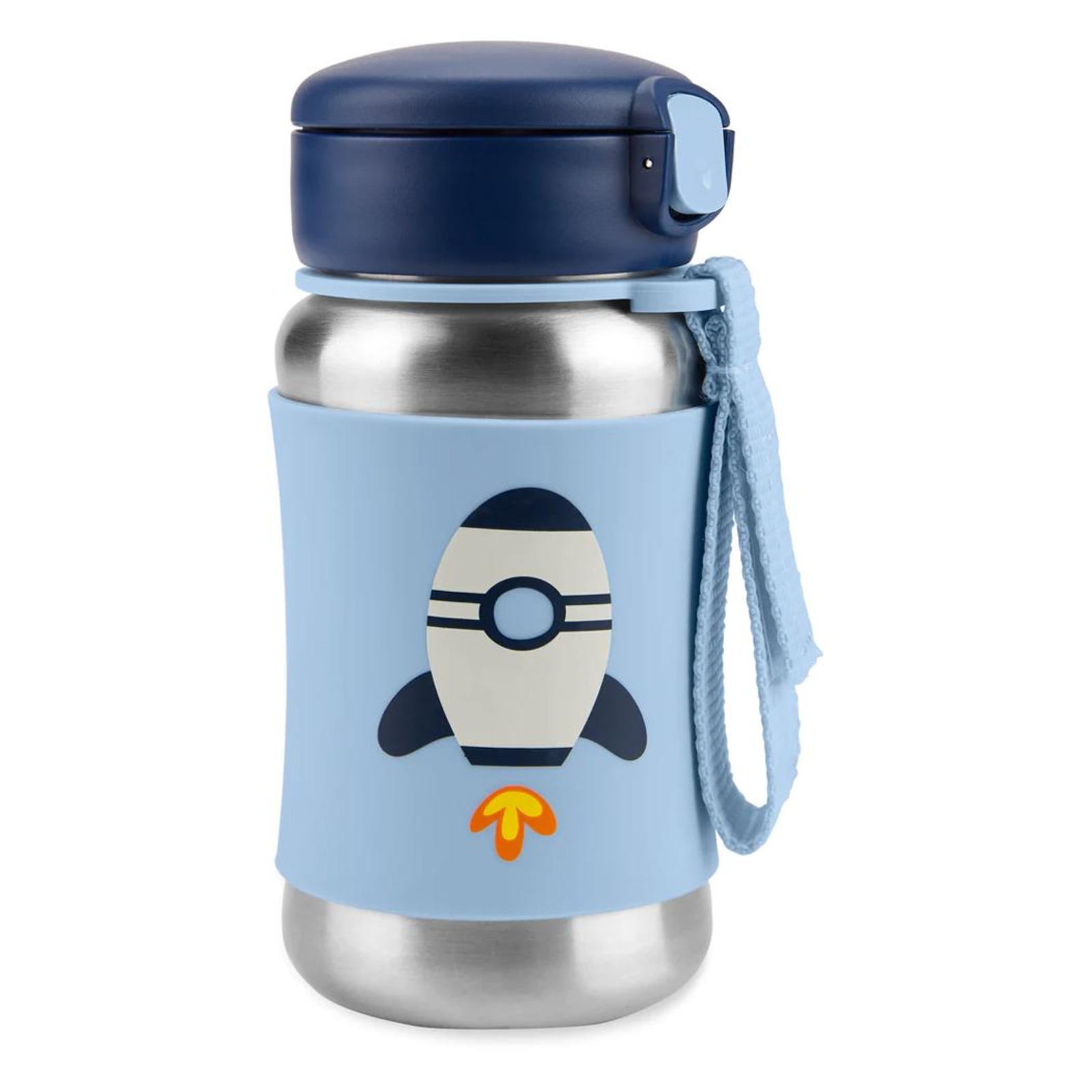 Skip Hop Spark Style Stainless Steel Straw Bottle Rocket NTUC FairPrice