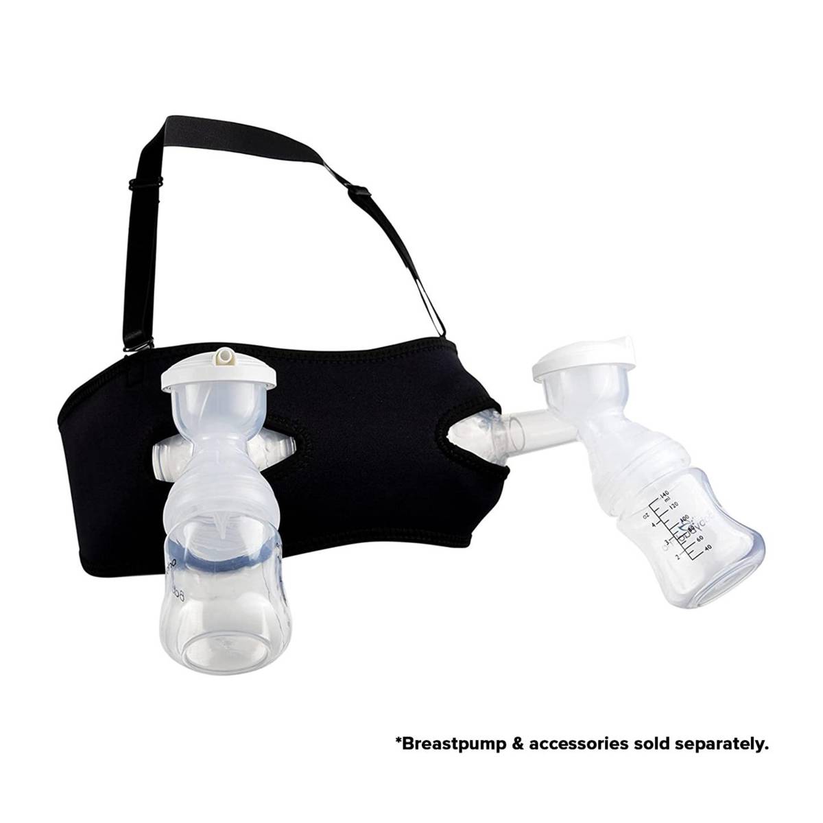 Lavie Pump Strap HandsFree Pumping & Nursing Bra Black NTUC FairPrice