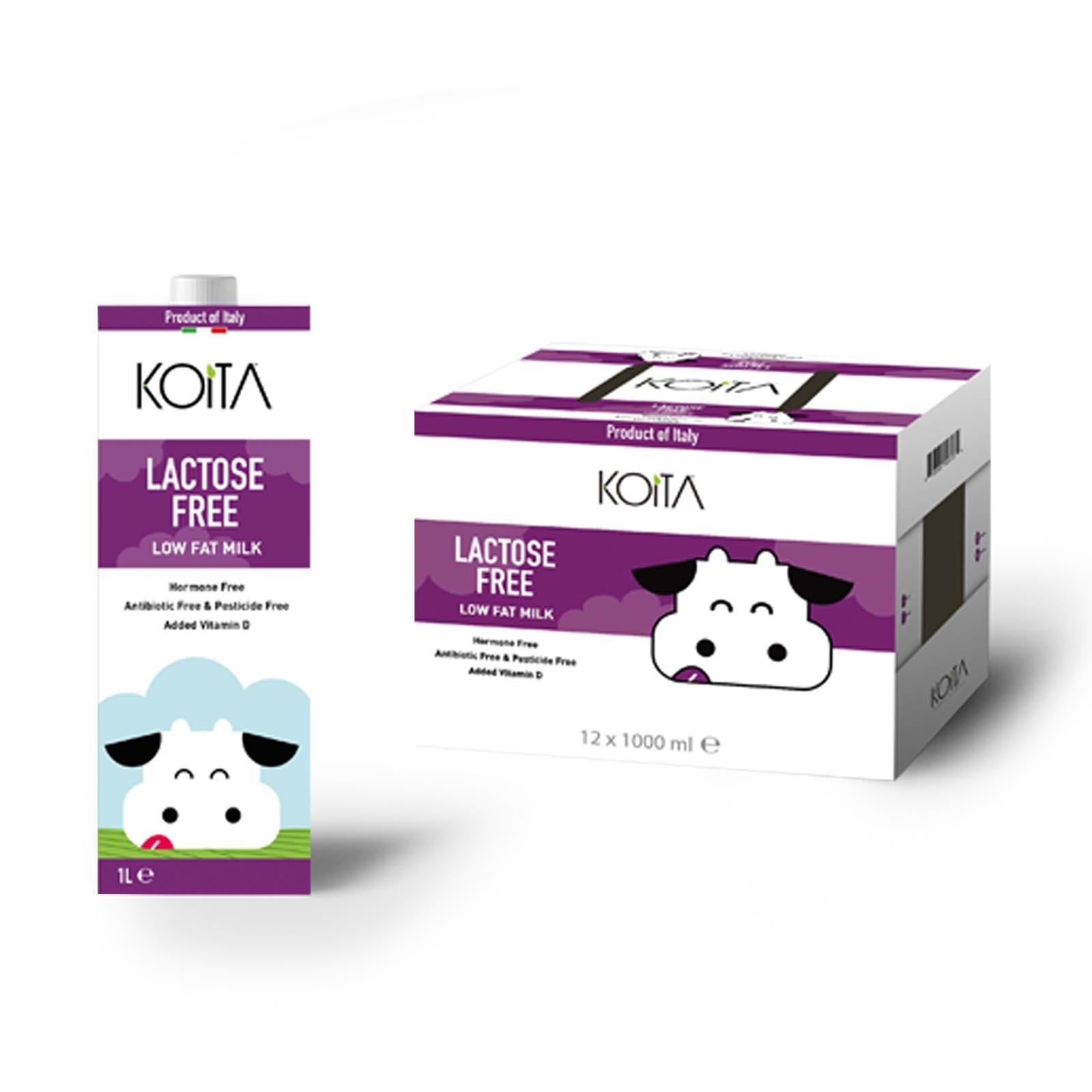 Koita Lactose Free Low Fat Milk NTUC FairPrice