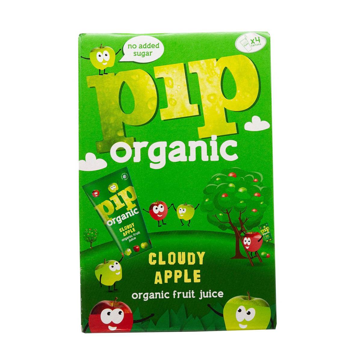 PIP Organic Cloudy Apple Juice NTUC FairPrice