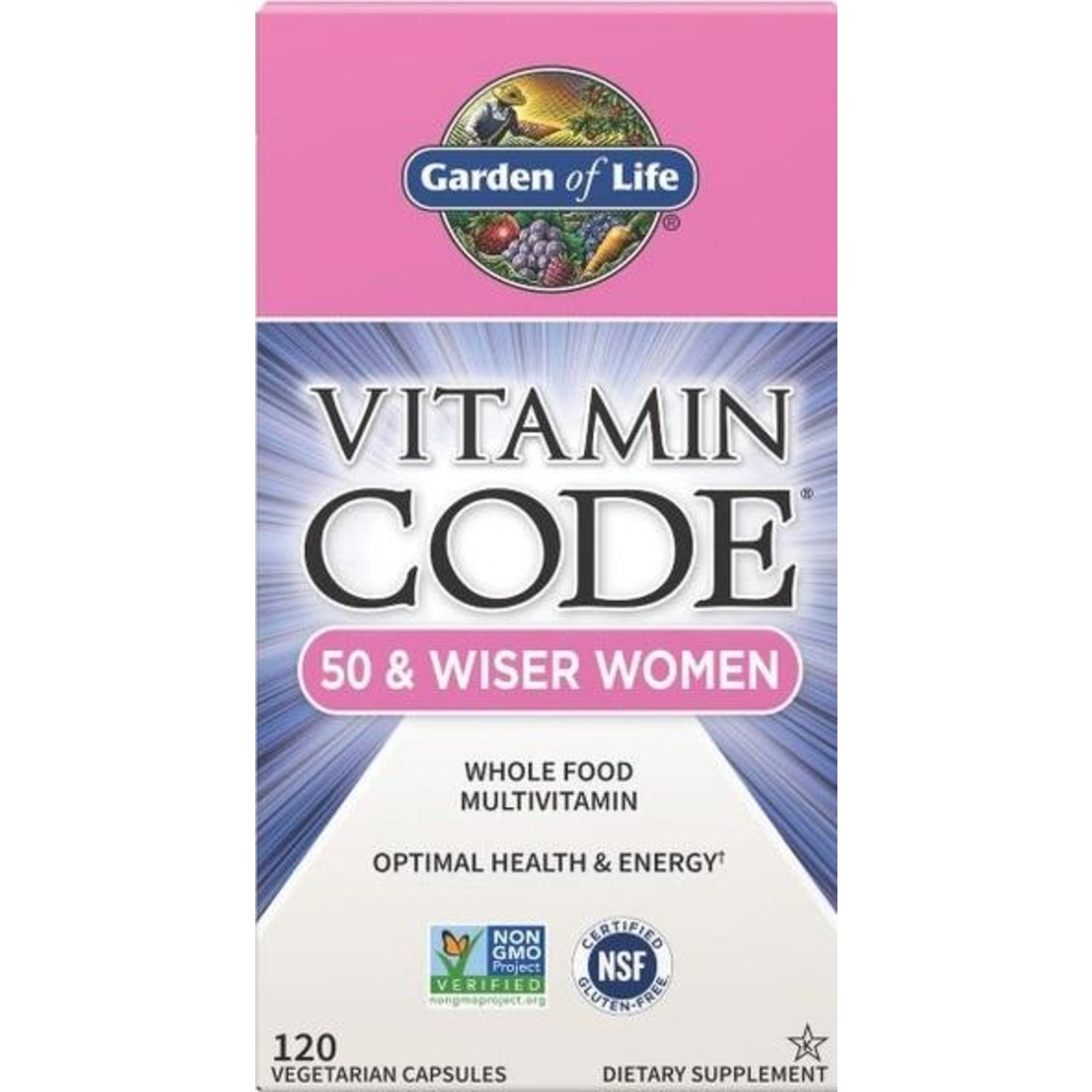 Garden Of Life Vitamin Code 50 & Wiser Women NTUC FairPrice