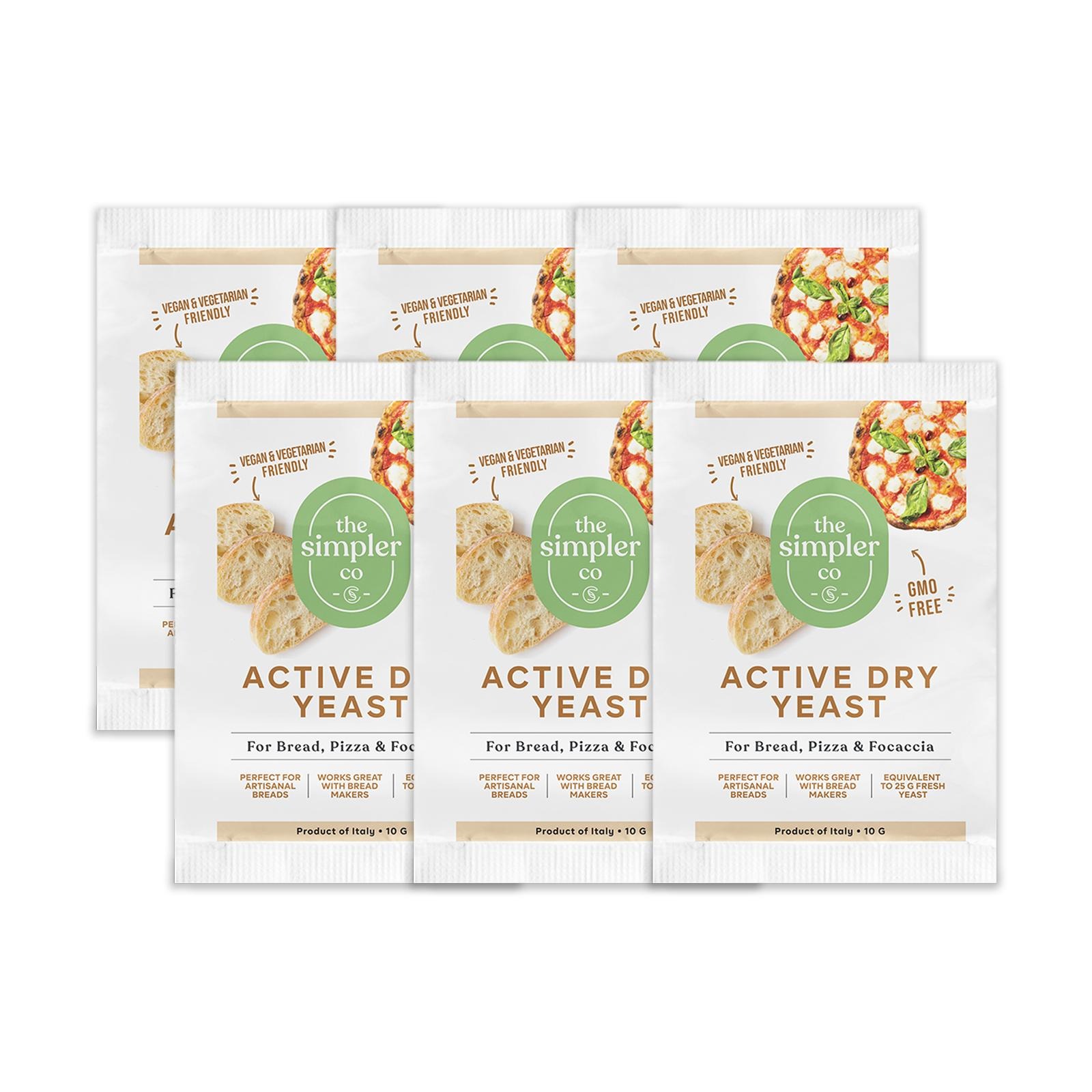 The Simpler Co Active Dry Yeast x 6 NTUC FairPrice