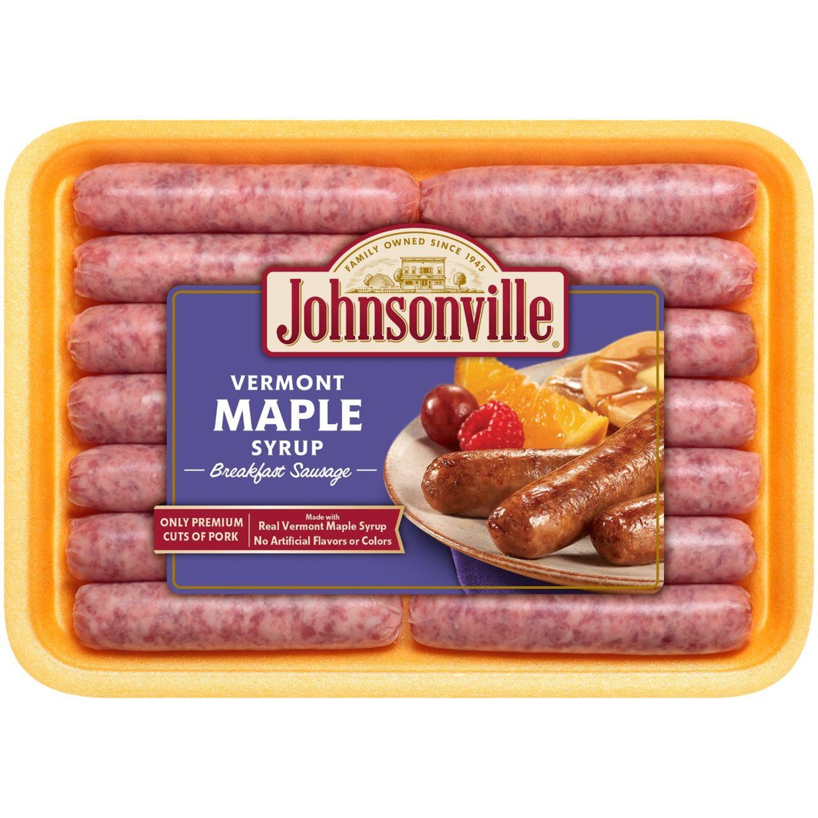 Johnsonville Maple Breakfast Sausages NTUC FairPrice