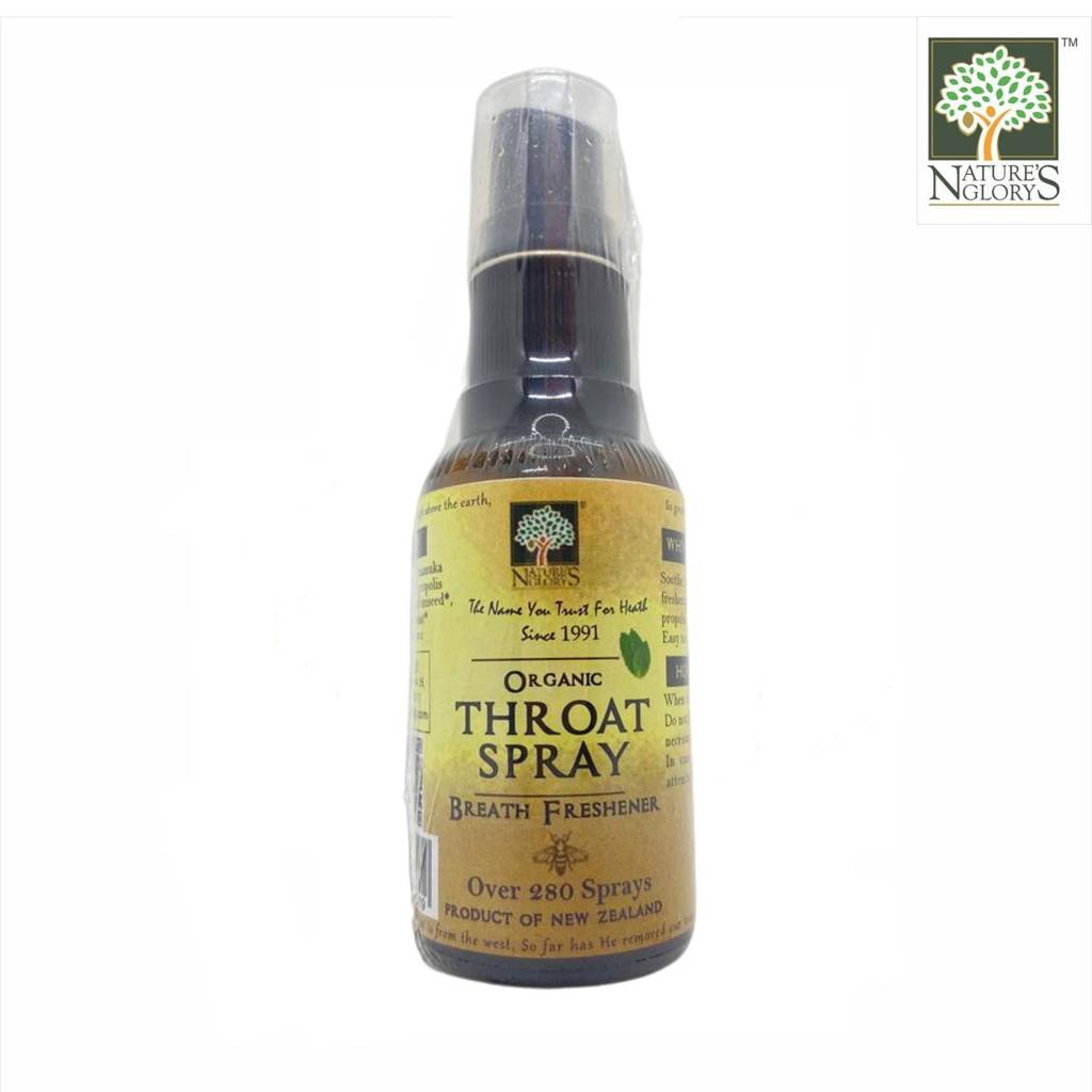 Organic Throat Spray Breath Freshener NTUC FairPrice