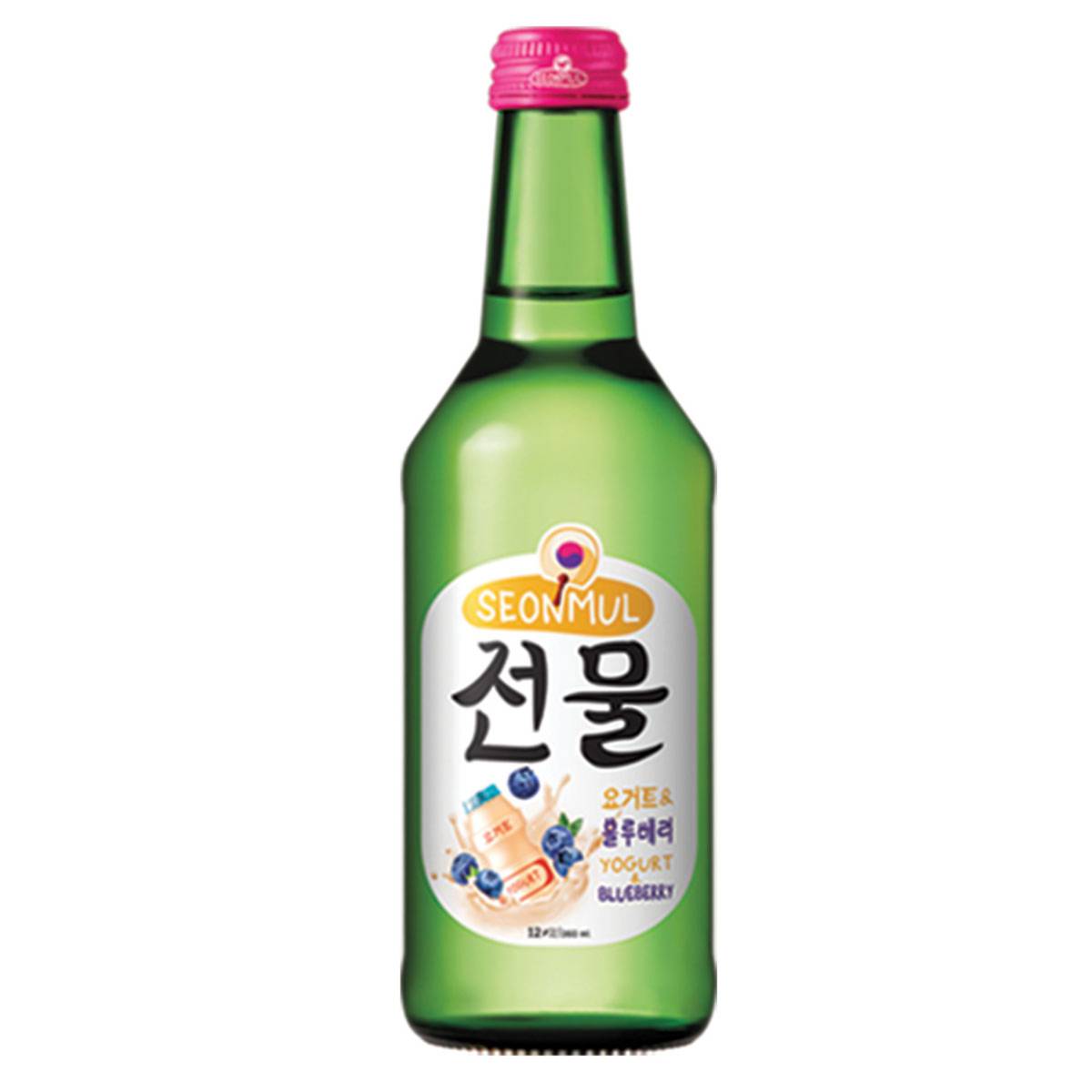 SEONMUL Cocktailstyle SOJU Yogurt & Blueberry Flavors Alc 12 NTUC