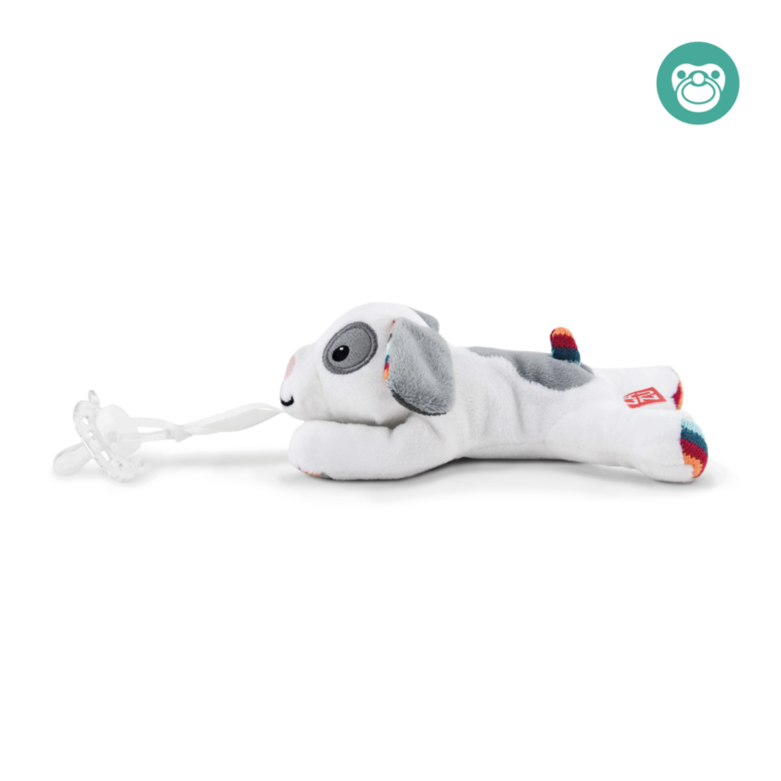 Zazu Dexy the Dog, Pacifier Holder Soft Toy NTUC FairPrice