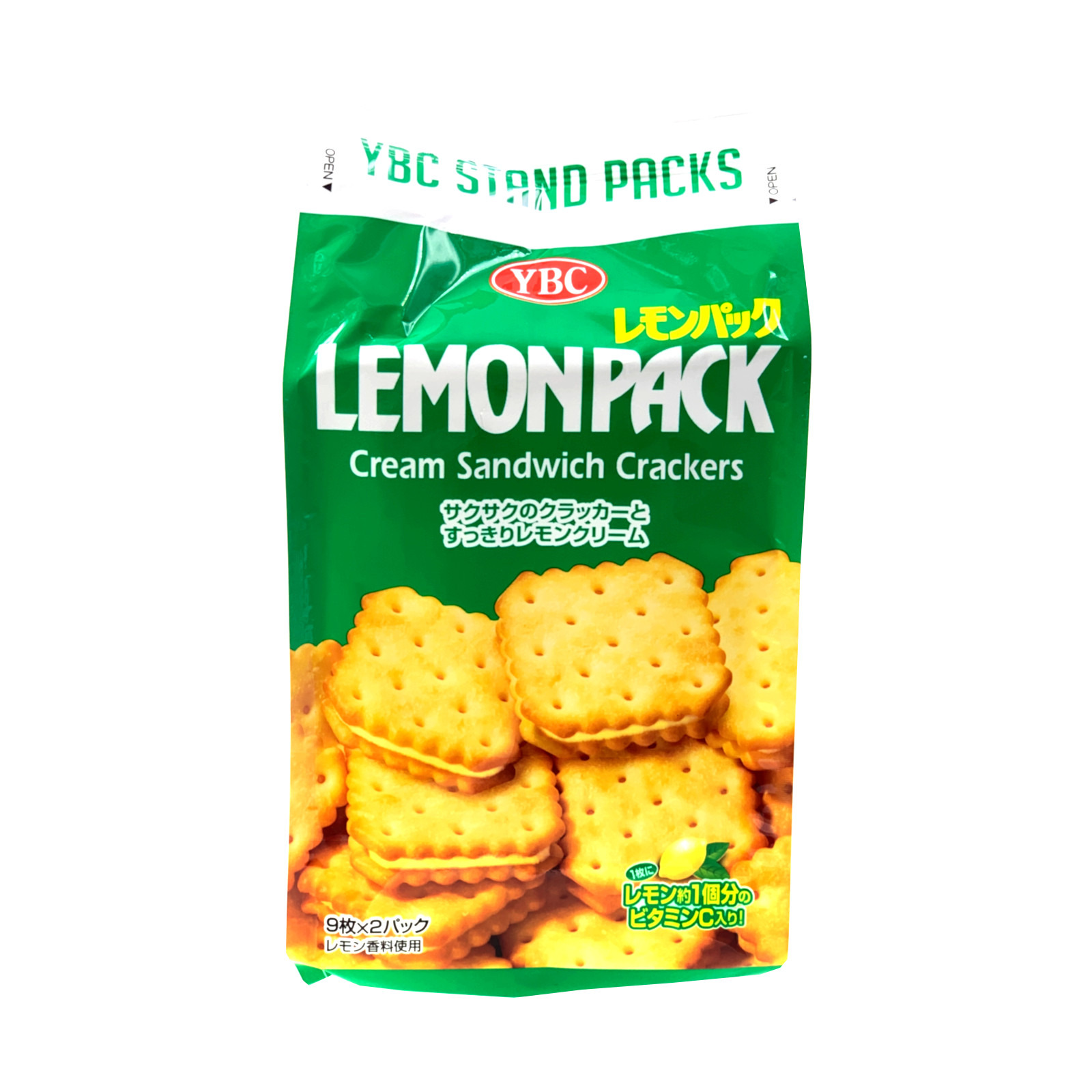 YBC Lemon Cream Sandwich Cracker NTUC FairPrice