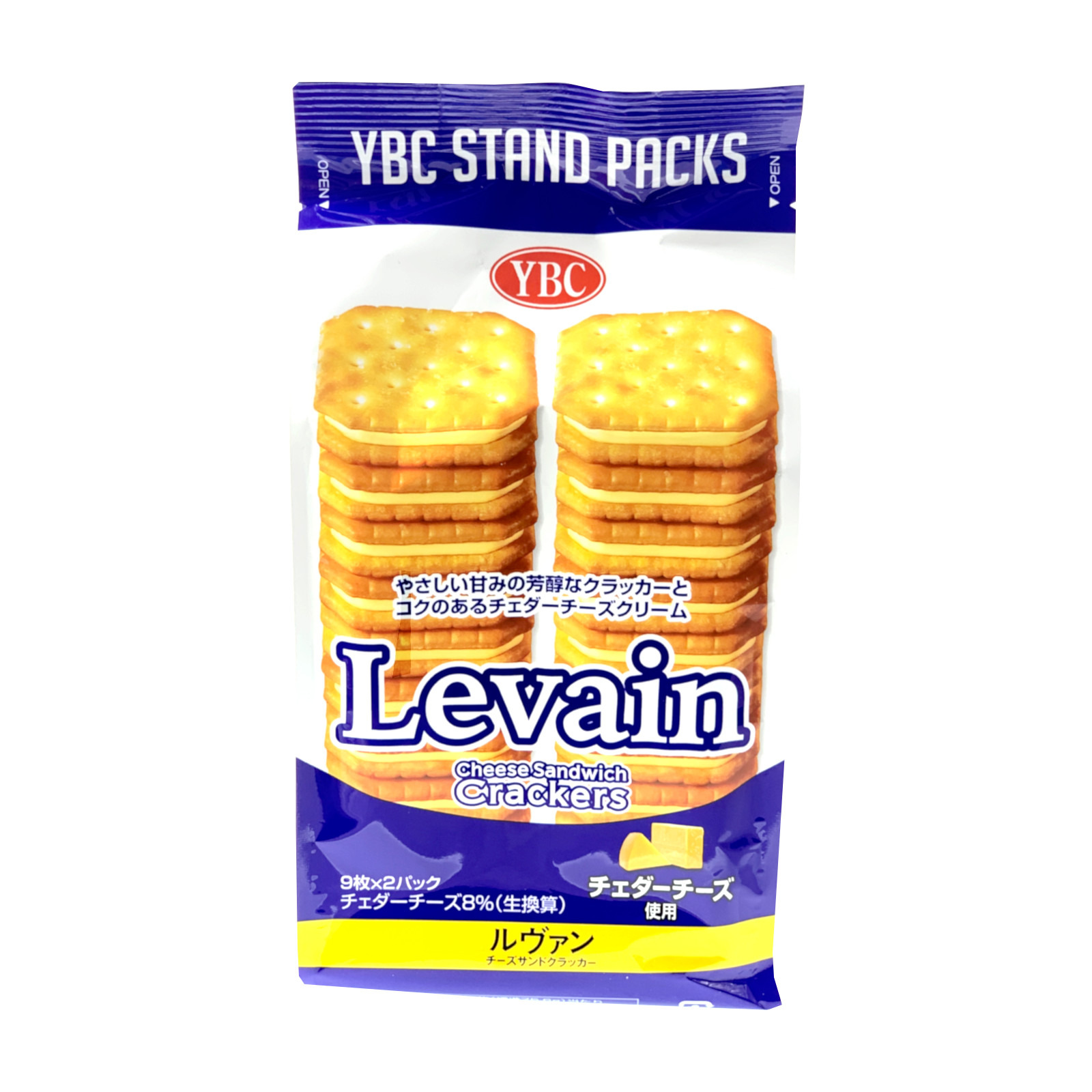 YBC Levain Cheese Sandwich Cracker NTUC FairPrice