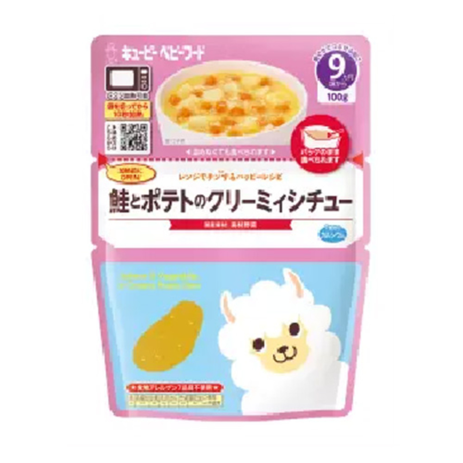 Kewpie MA94 Salmon & Vegetables in Cream Potato Stew 100G NTUC FairPrice