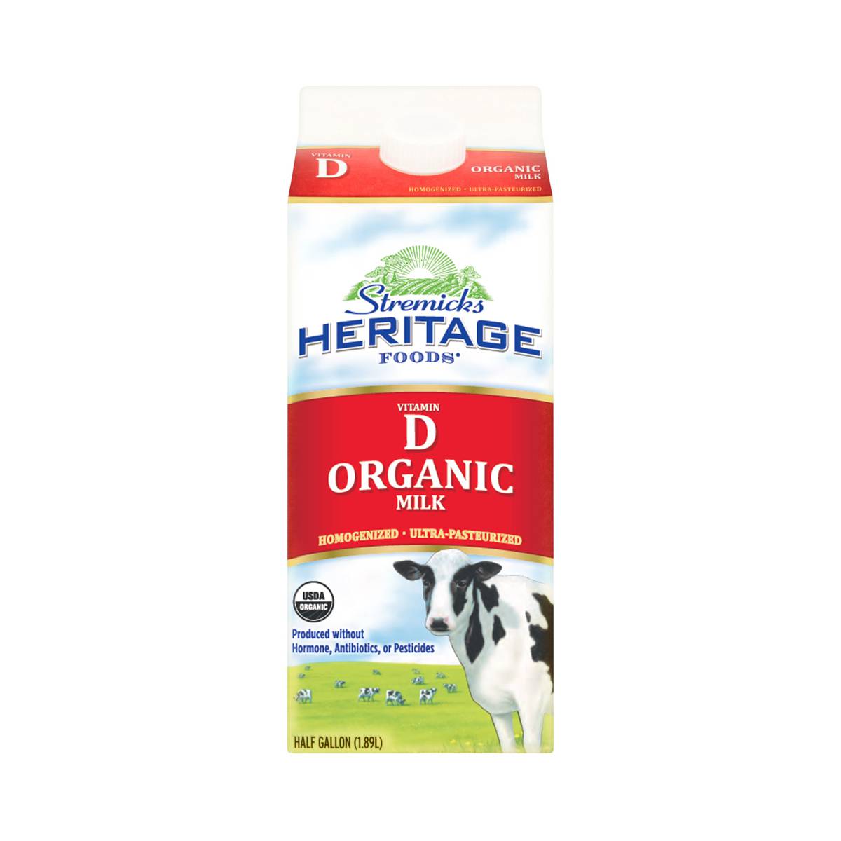 Stremicks Heritage Organic Milk Vitamin D NTUC FairPrice