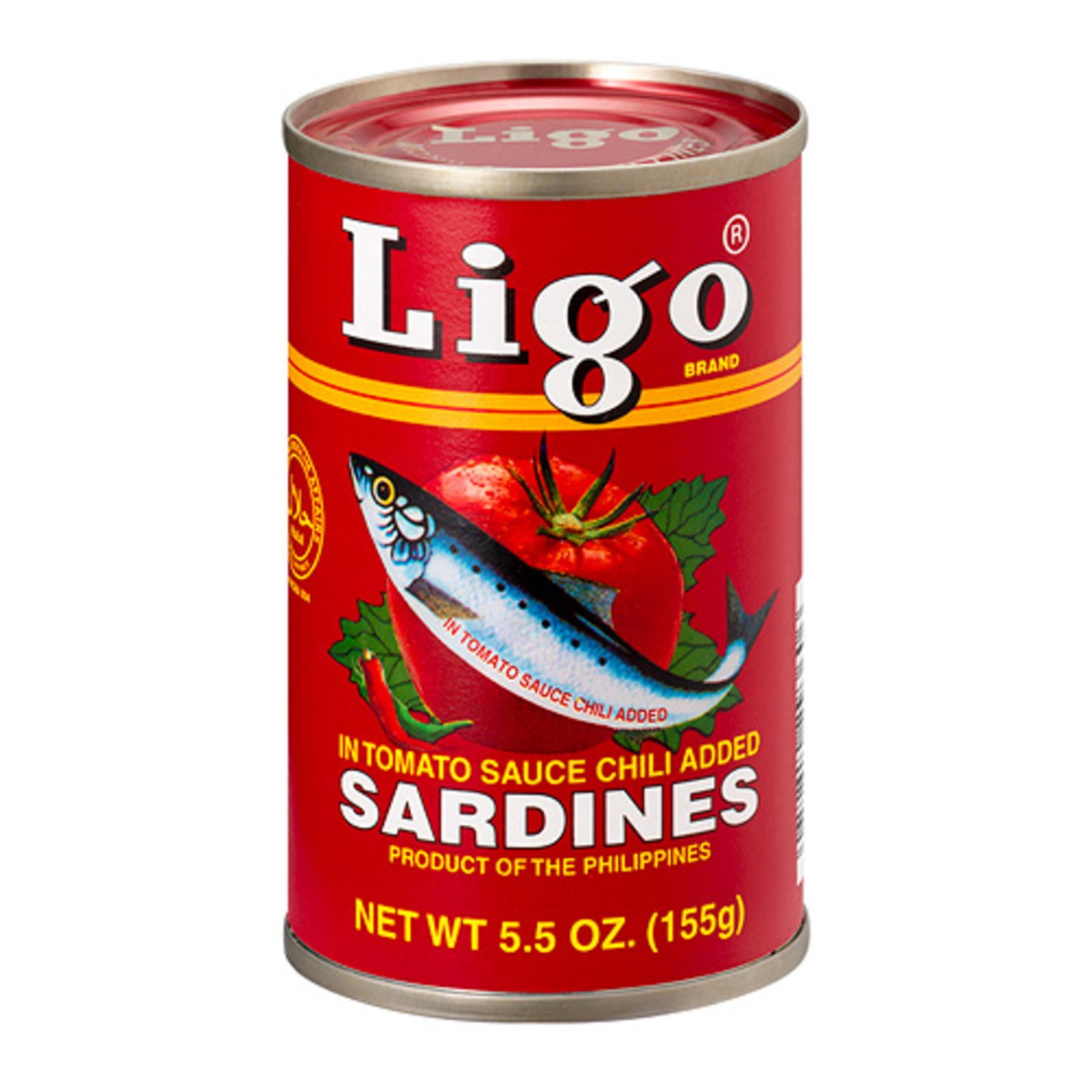 Ligo Sardines In Tomato Sauce with Chili NTUC FairPrice