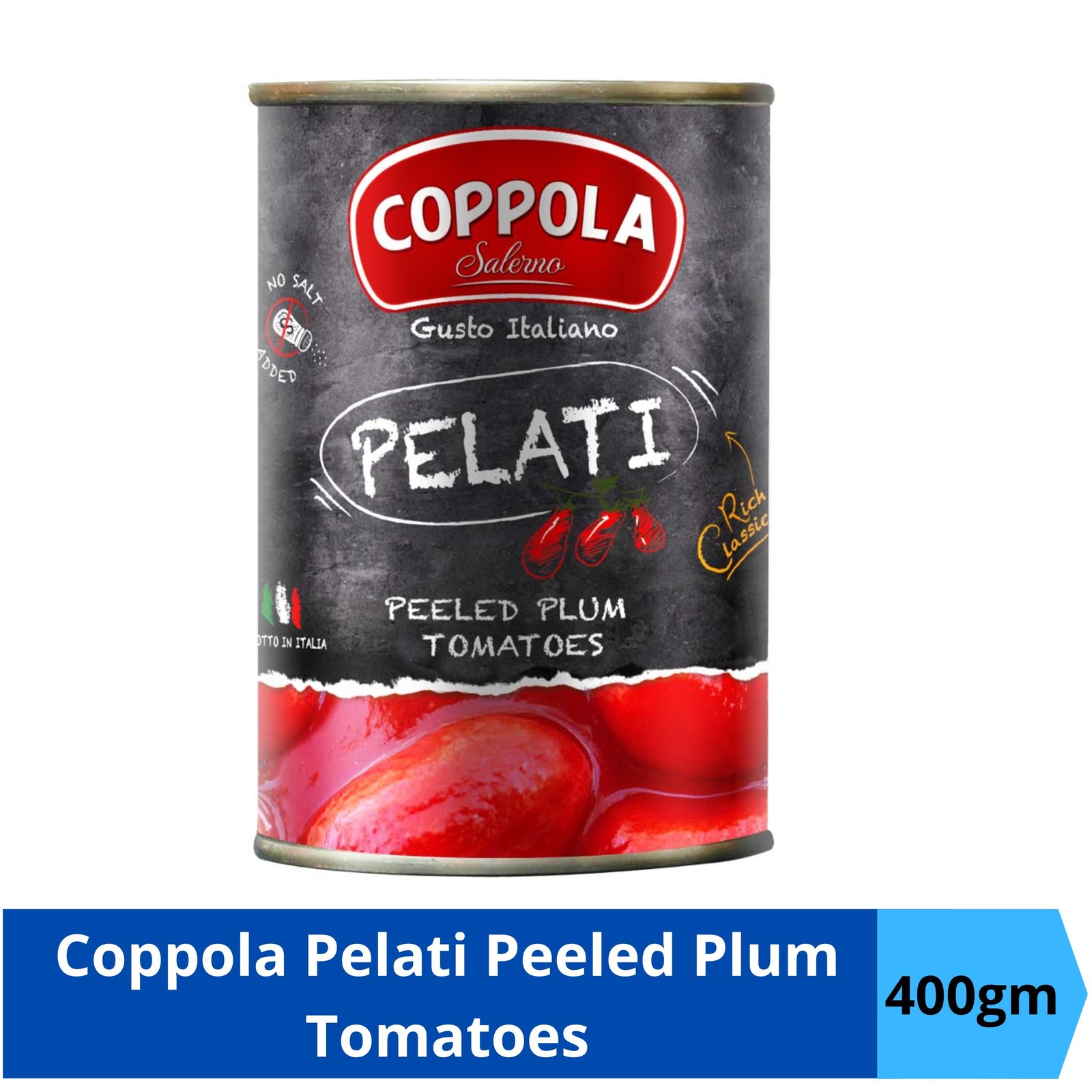 Coppola Pelati Peeled Plum Tomatoes NTUC FairPrice