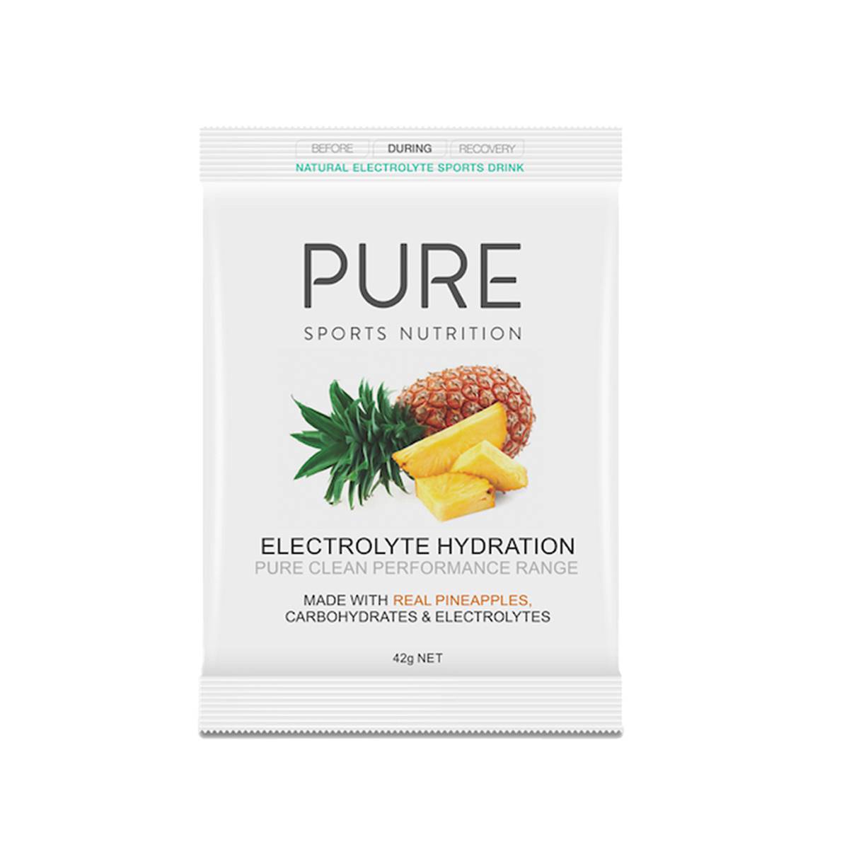 Pure Sports Nutrition Electrolyte Hydration Pineapple NTUC FairPrice