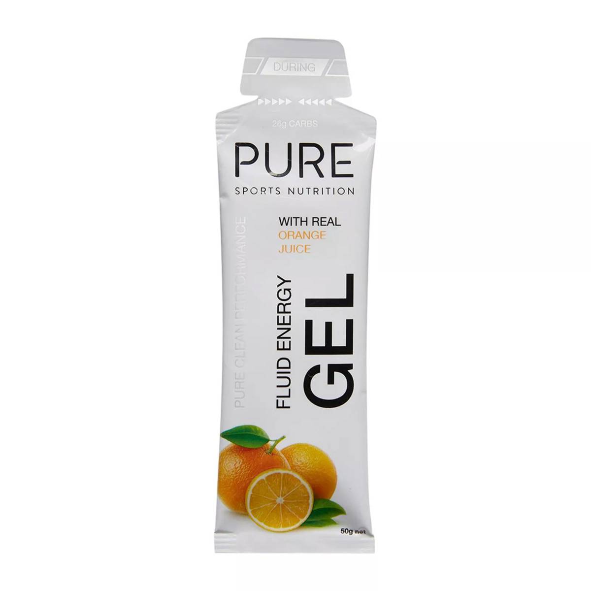 Pure Sports Nutrition Fluid Energy Gel Orange NTUC FairPrice