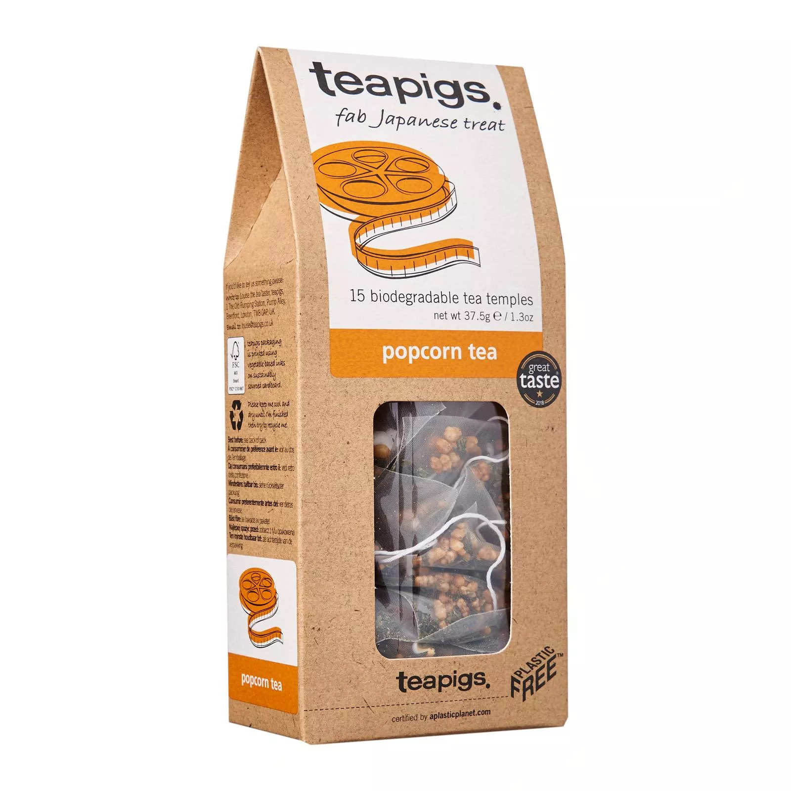Teapigs Popcorn Tea NTUC FairPrice