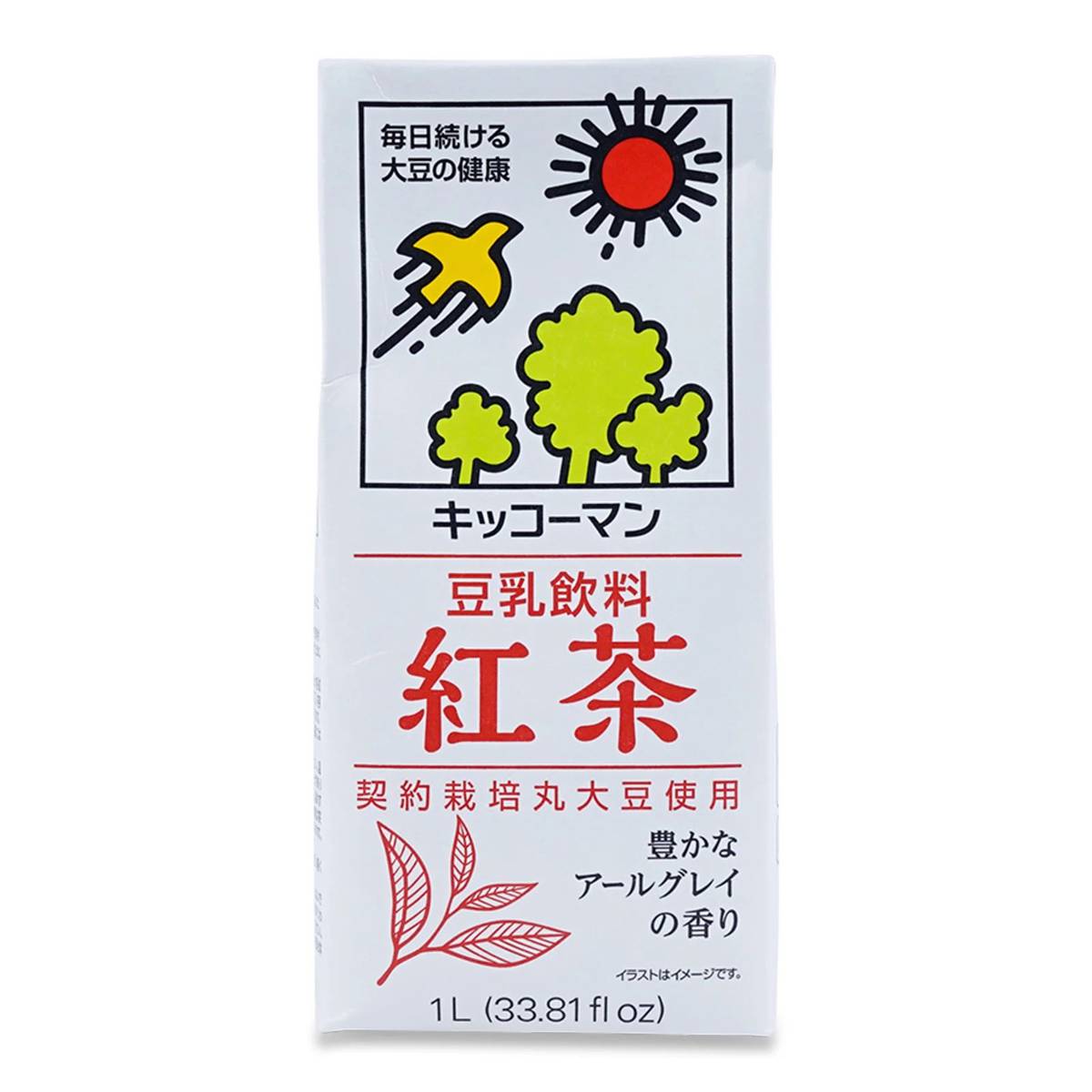 KIKKOMAN Soy Milk Black Tea Flavoured NTUC FairPrice