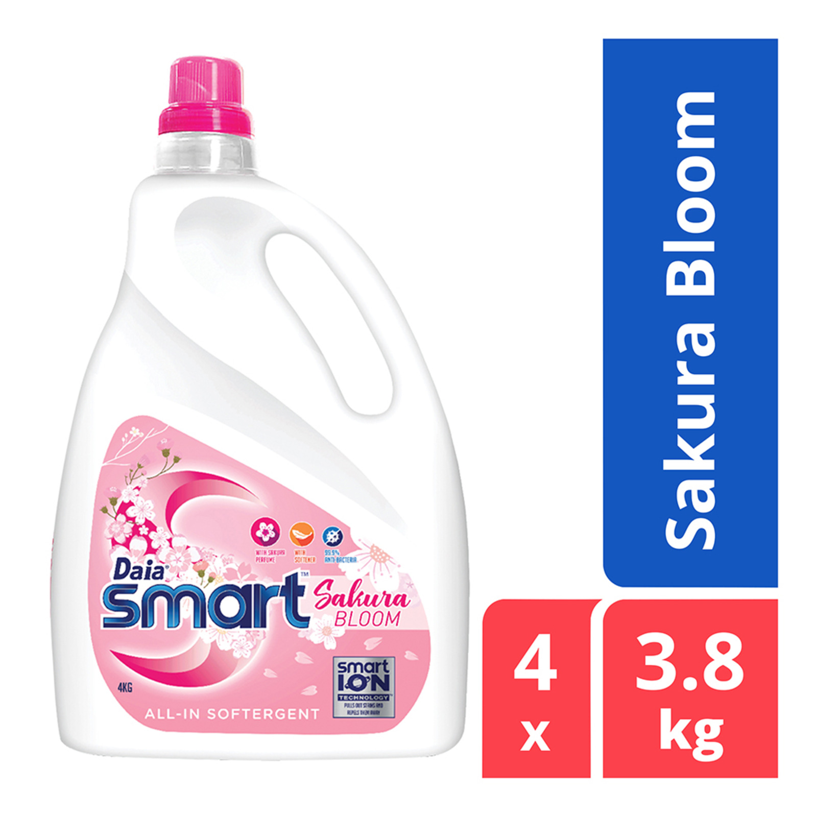 Daia Smart Liquid Softergent Sakura Bloom (Carton) NTUC FairPrice