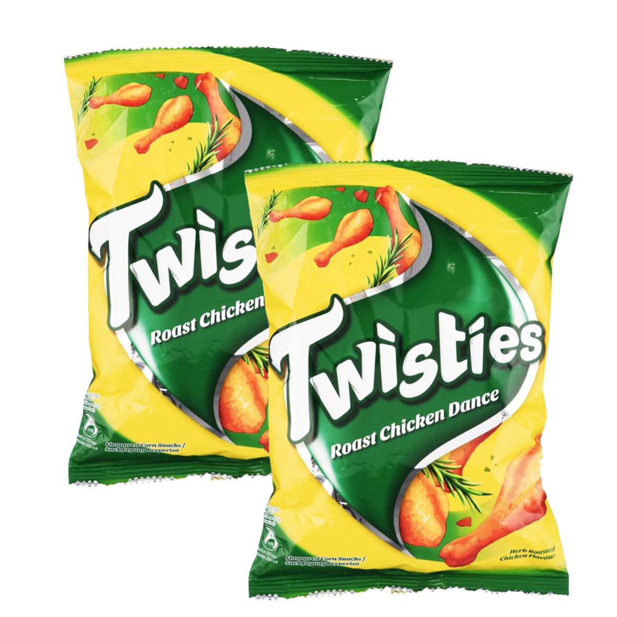 Twisties Roasted Chicken Dance 140g Bundle of 2 | NTUC FairPrice